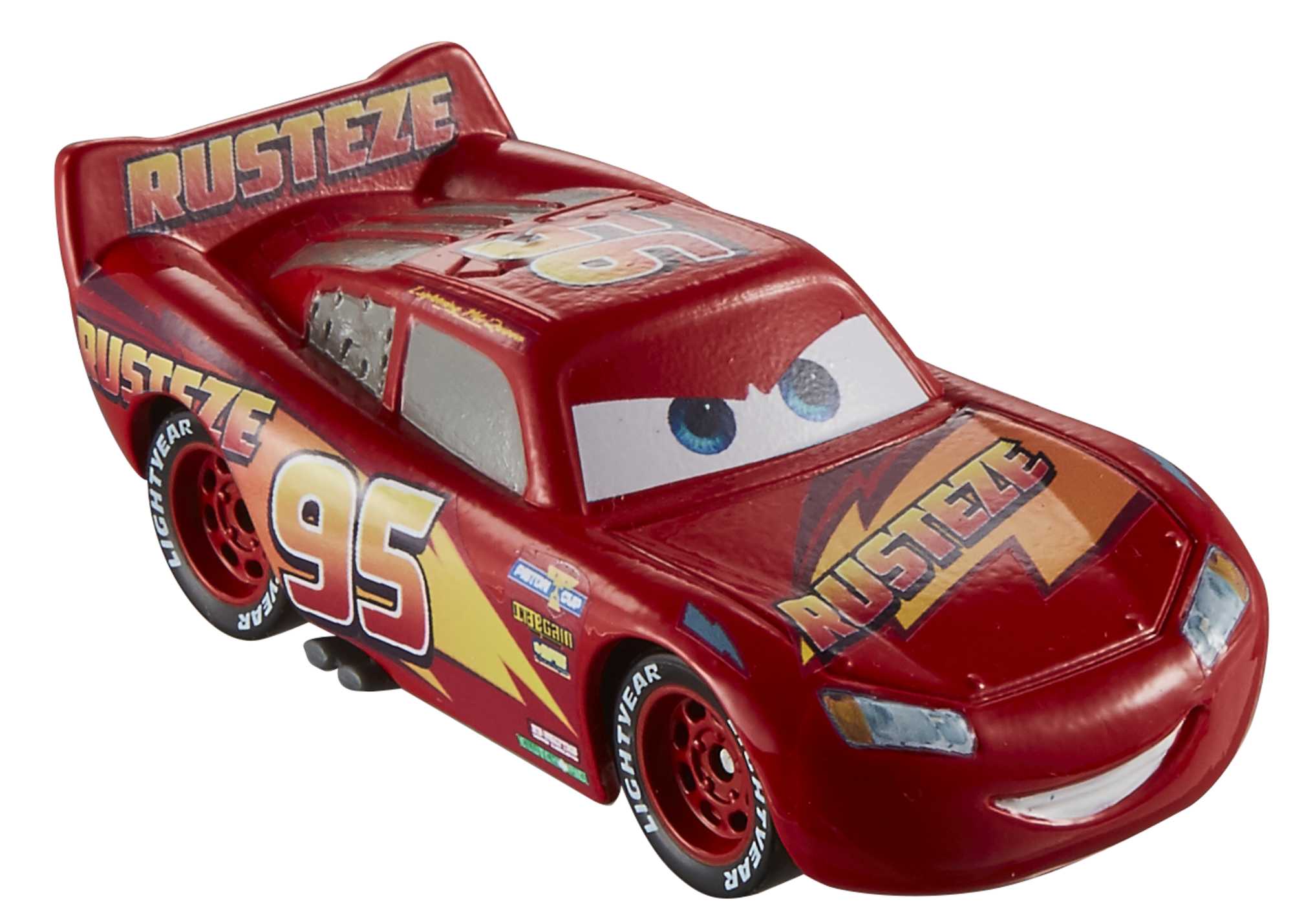 Cars de Disney y Pixar Diecast Vehículo de Juguete Rayo McQueen Rusteze - Image 2