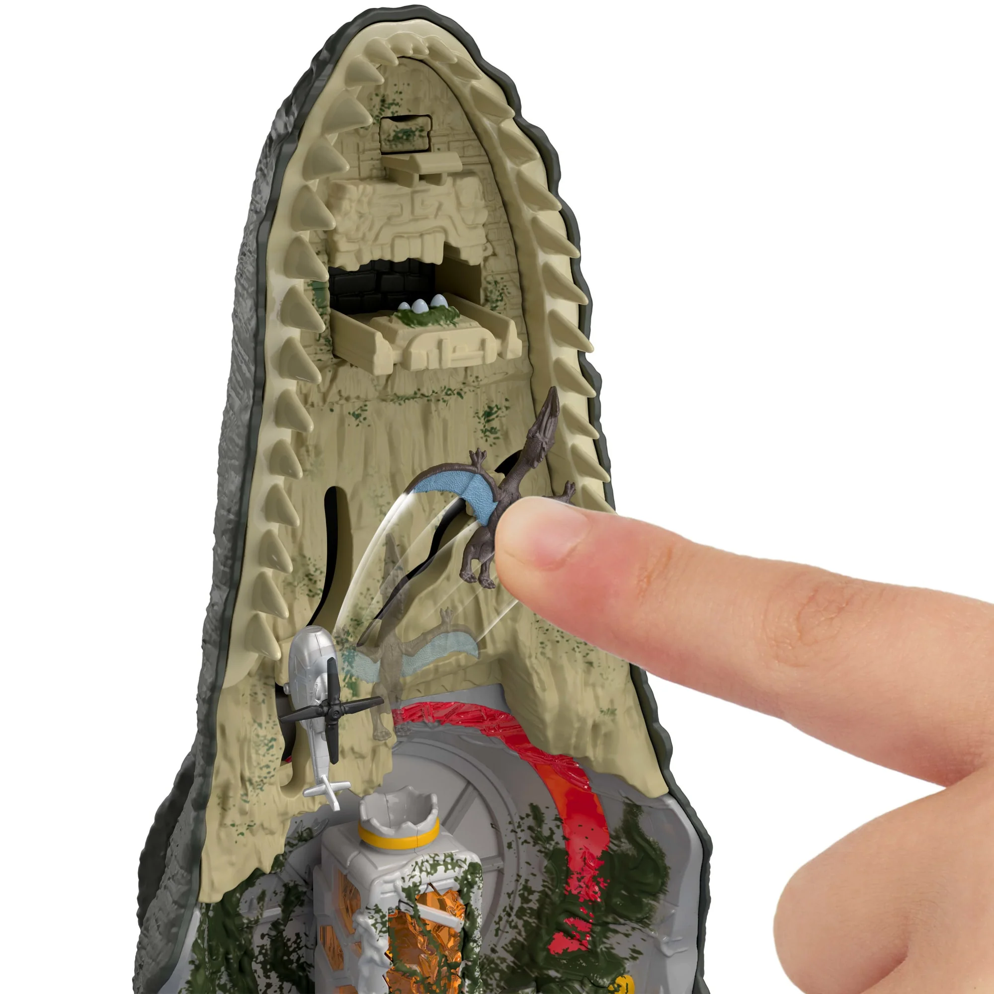Coffret de Jeu Mosasaure Jurassicworld: Renaissance de Luxe, 7Fonctions et Effets Sonores Interactifs, 6Micro Figurines - Image 5