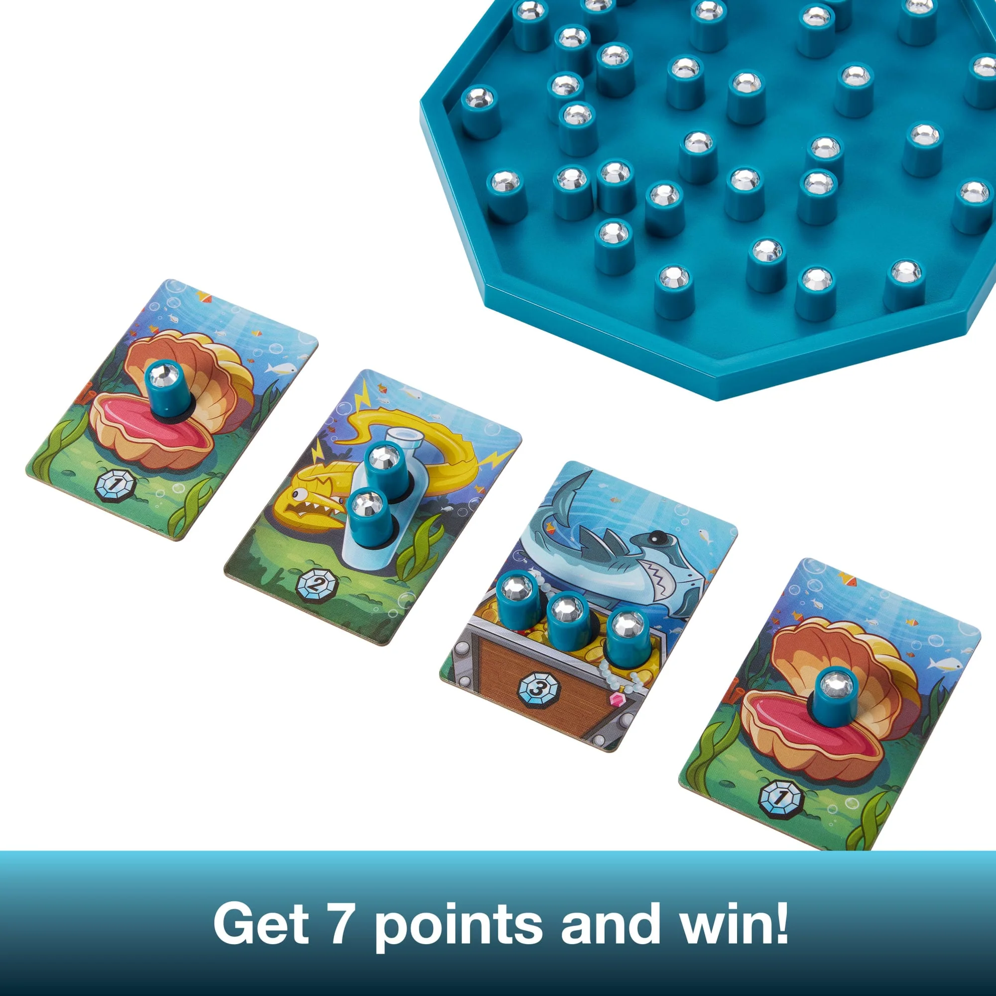 Deep Sea Diamond Dive Family Board Game For Kids And Adults With Easy Rules And Quick Gameplay - Image 4
