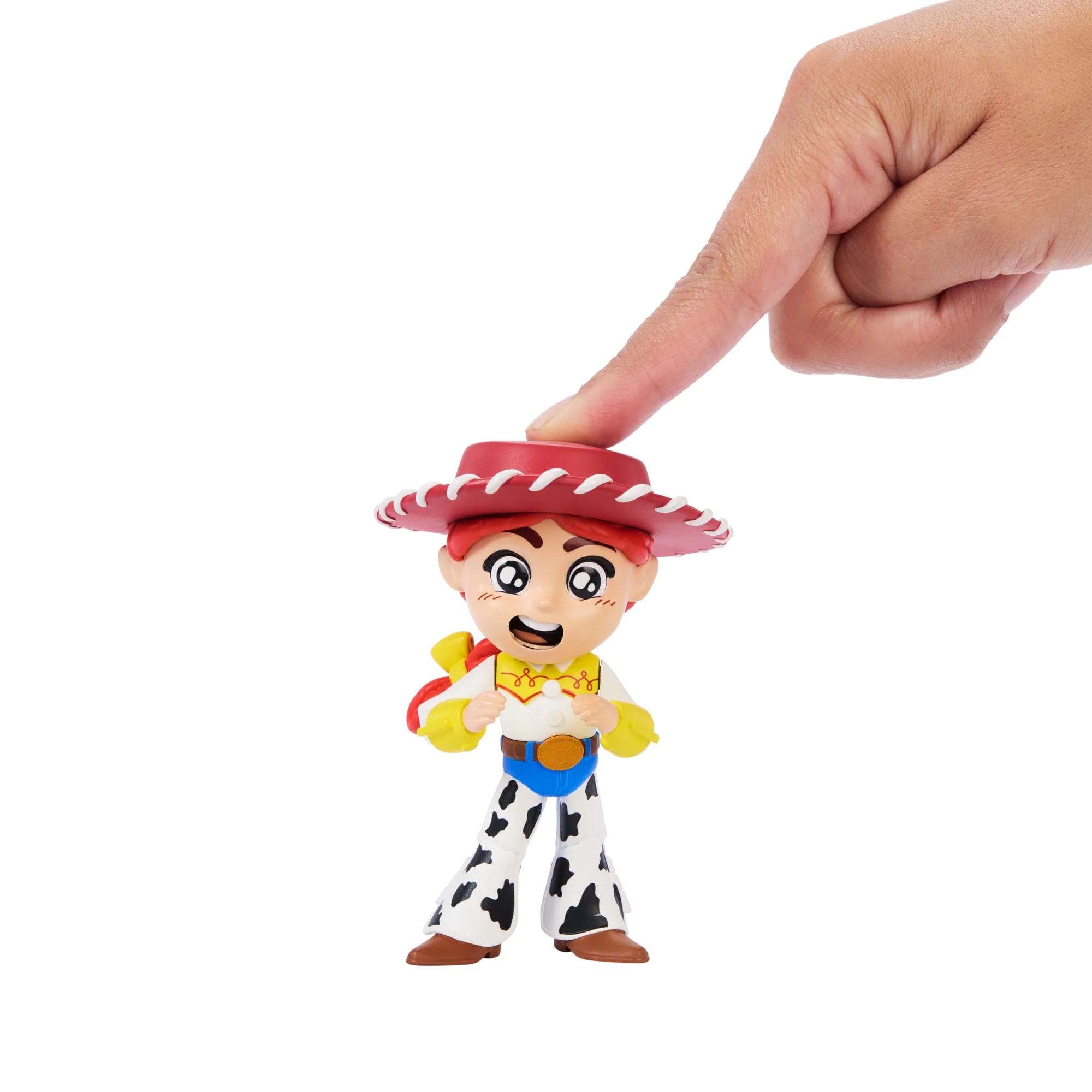 Disney And Pixar Toy Story Click Figs Cowgirl Jessie, Small Movie Toy With Pop Up Action Move - Image 2