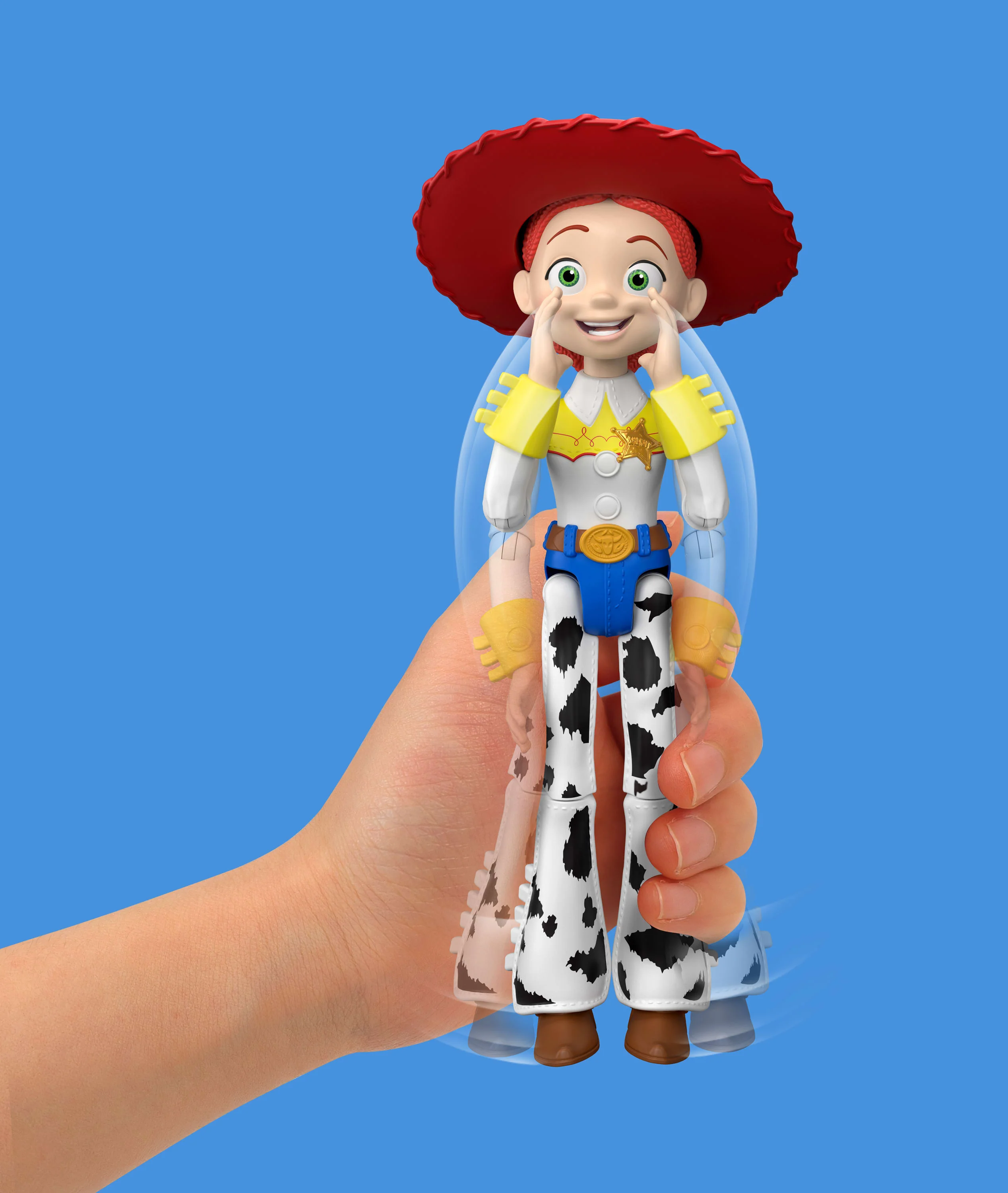 Disney And Pixar Toy Story 5 Critter Talk Jessie, 12 Inch Action Figure Toy & Jd Pig, 35 Sounds - Image 3
