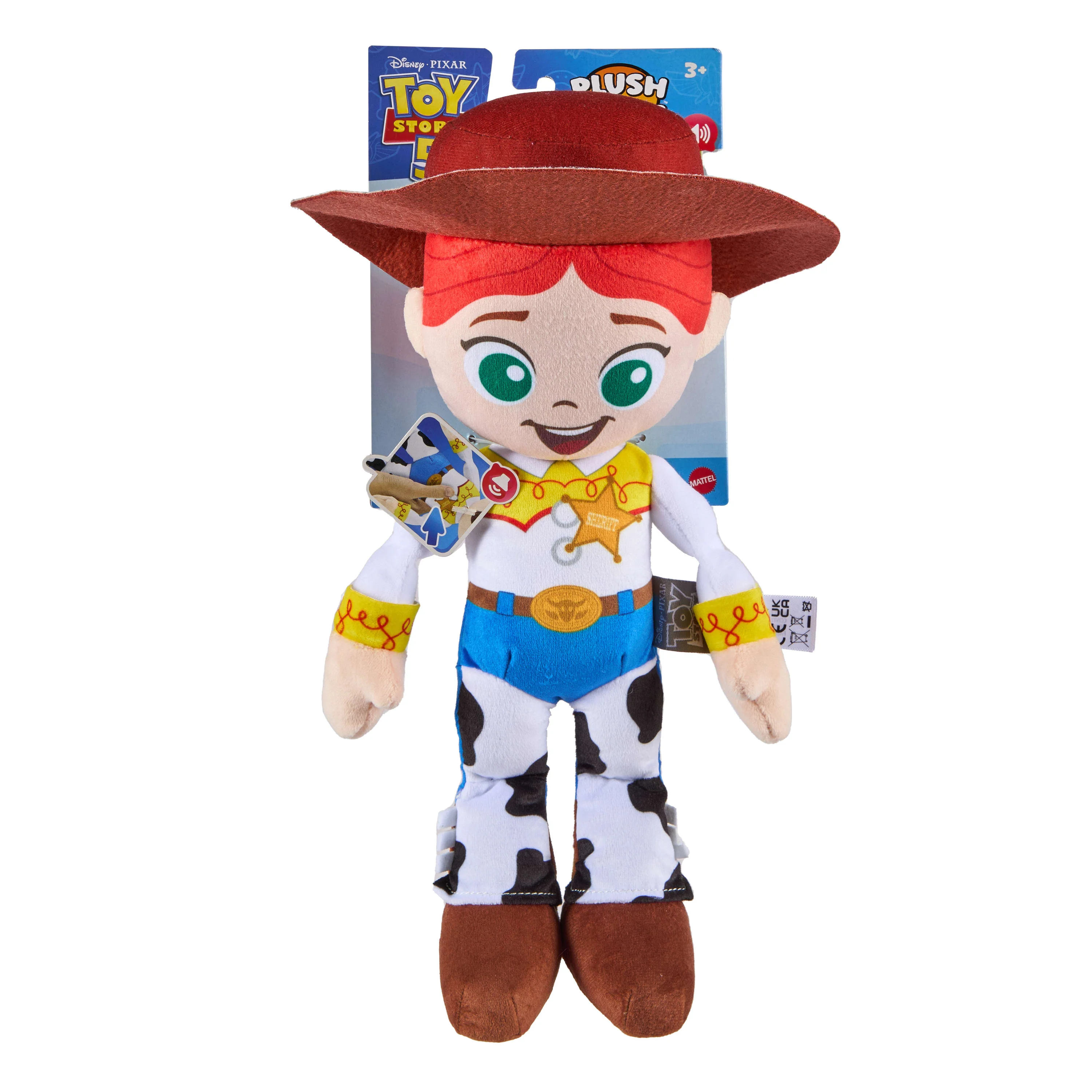 Disney And Pixar Toy Story 5 Jessie Plush Talkers Toy, 11-Inch Soft Toy With Sounds And Phrases