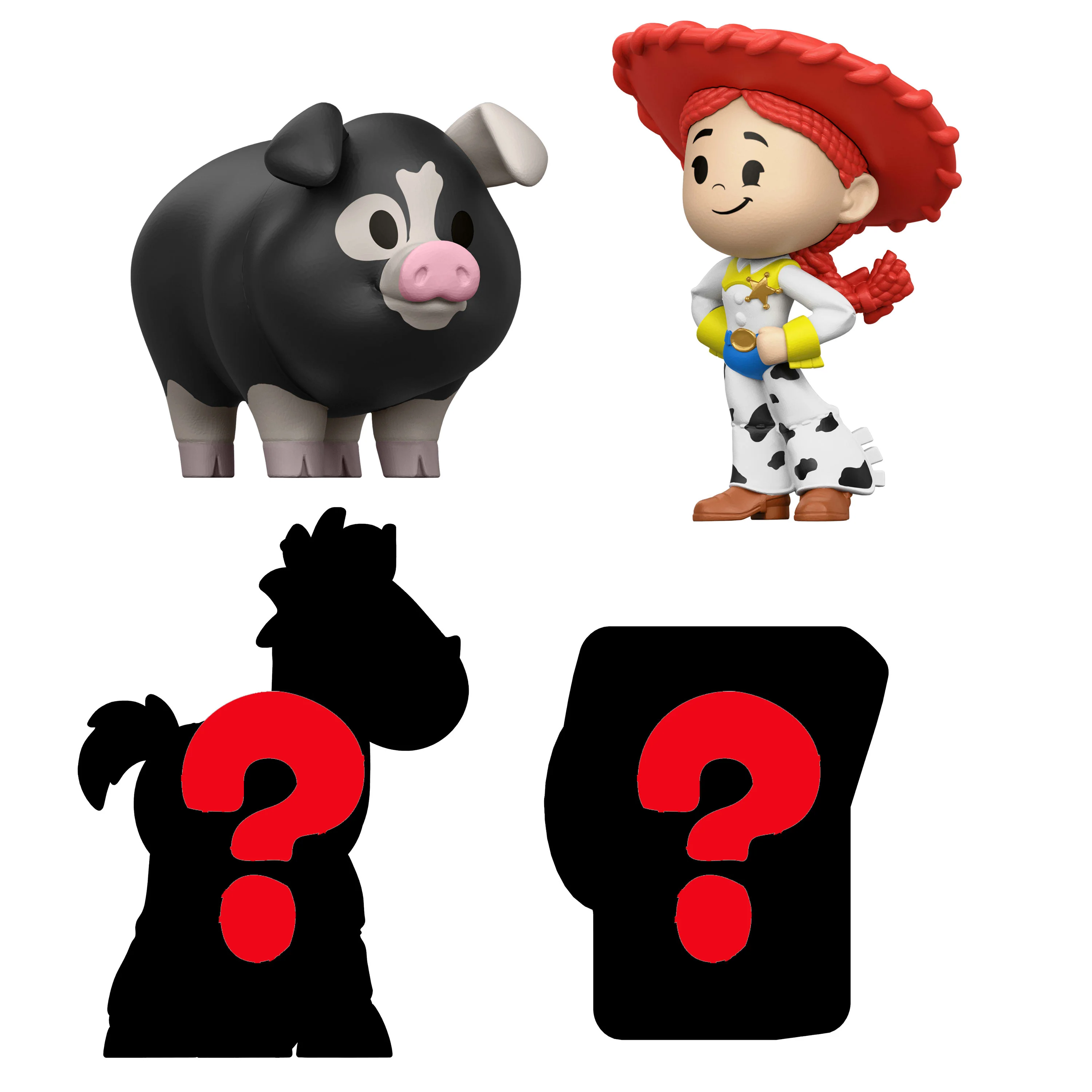 Disney And Pixar Toy Story 5 Small Stars Blaze's Family Ranch Surprise Stylized Mini Figures 4 Pack - Image 6