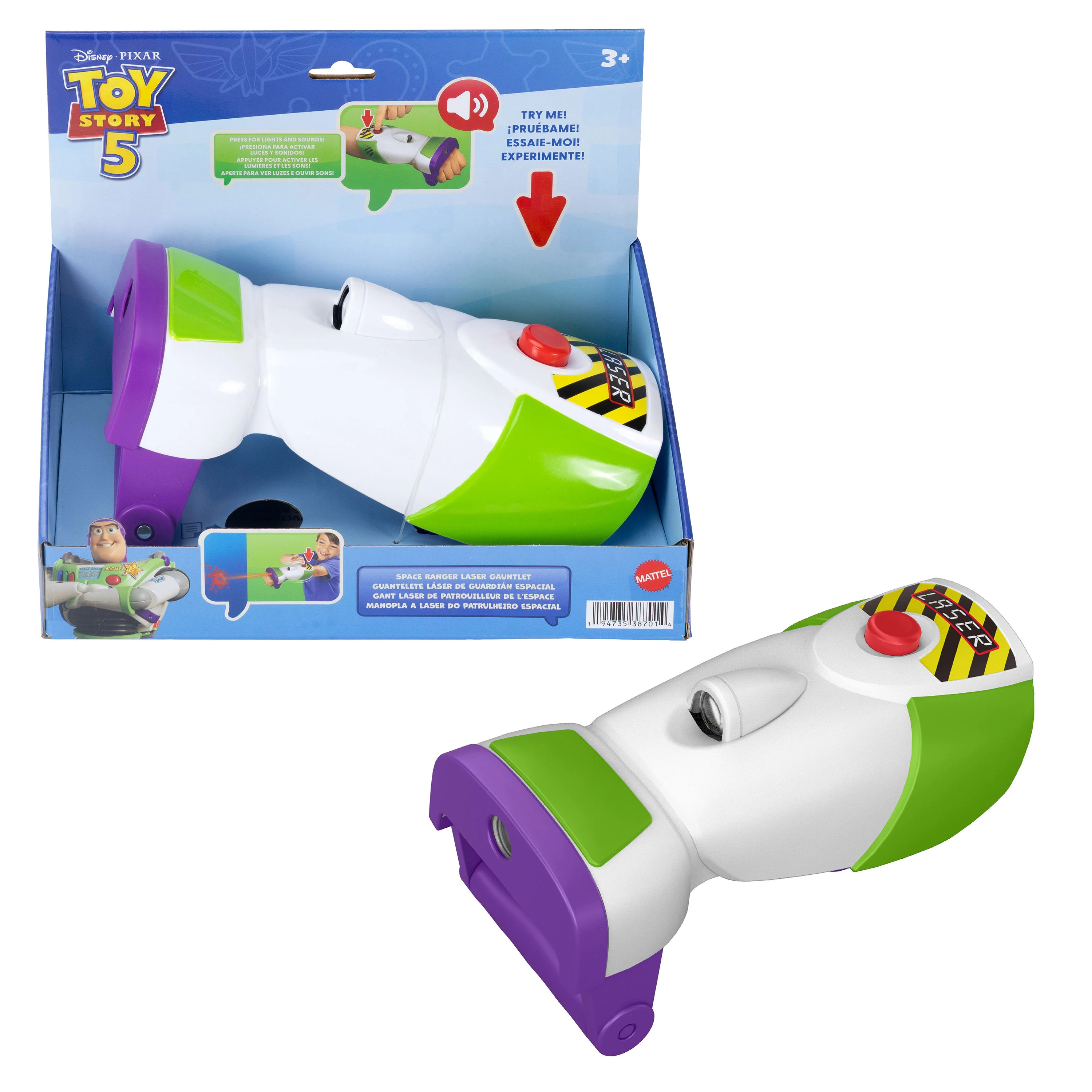 Disney And Pixar Toy Story 5 Space Ranger Laser Gauntlet