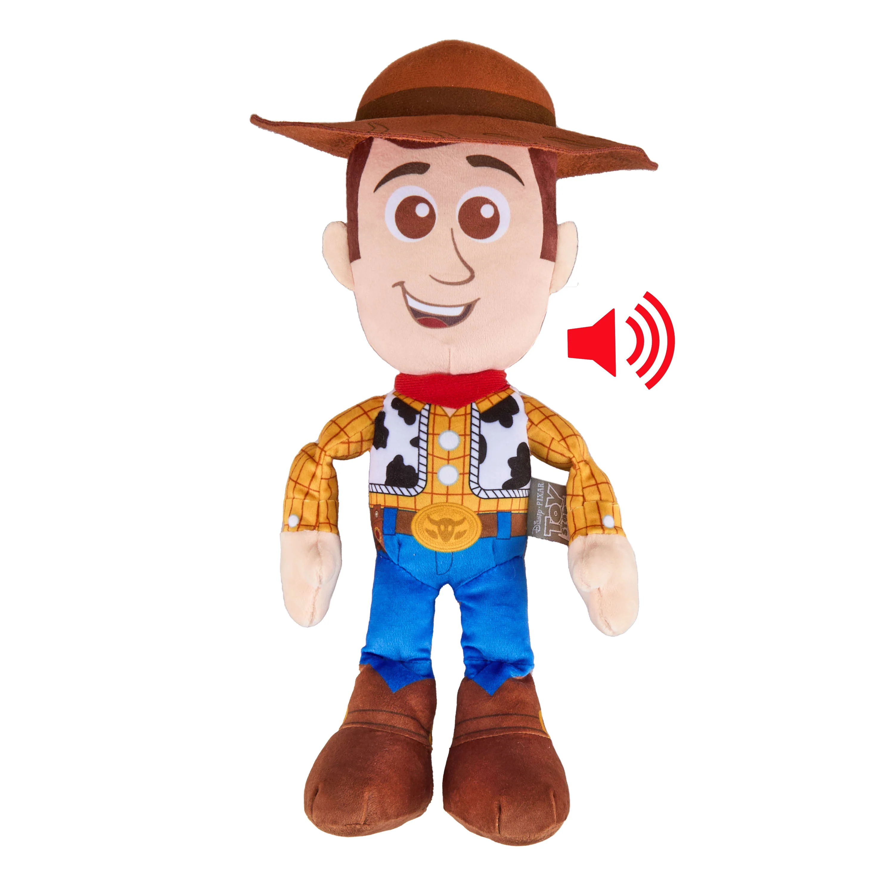 Disney And Pixar Toy Story 5 Woody Plush Talkers Toy, 11-Inch Soft Toy With Sounds And Phrases - Image 2