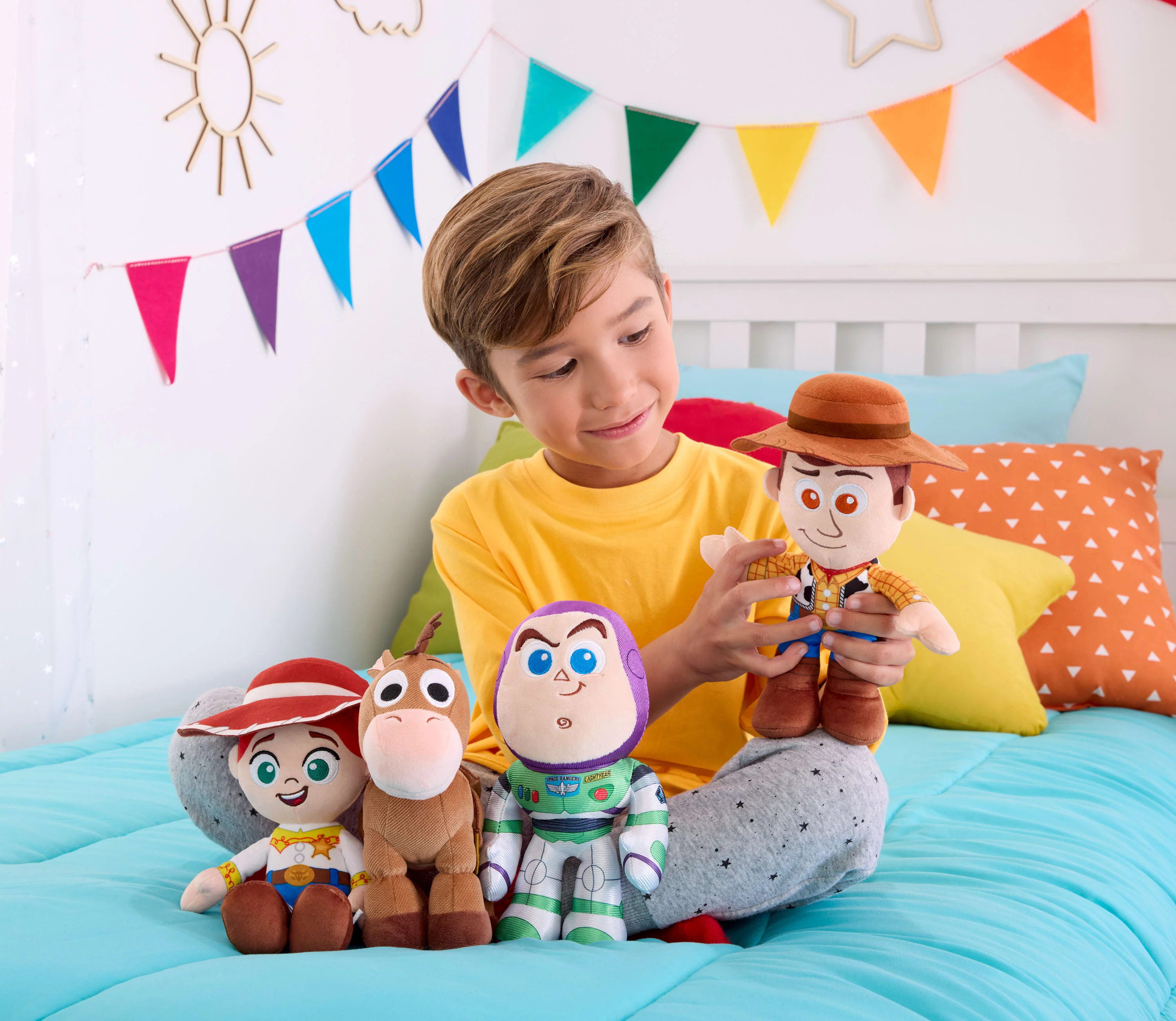 Disney And Pixar Toy Story 5 Woody Plush Toy, 8 Inch Soft Doll - Image 2