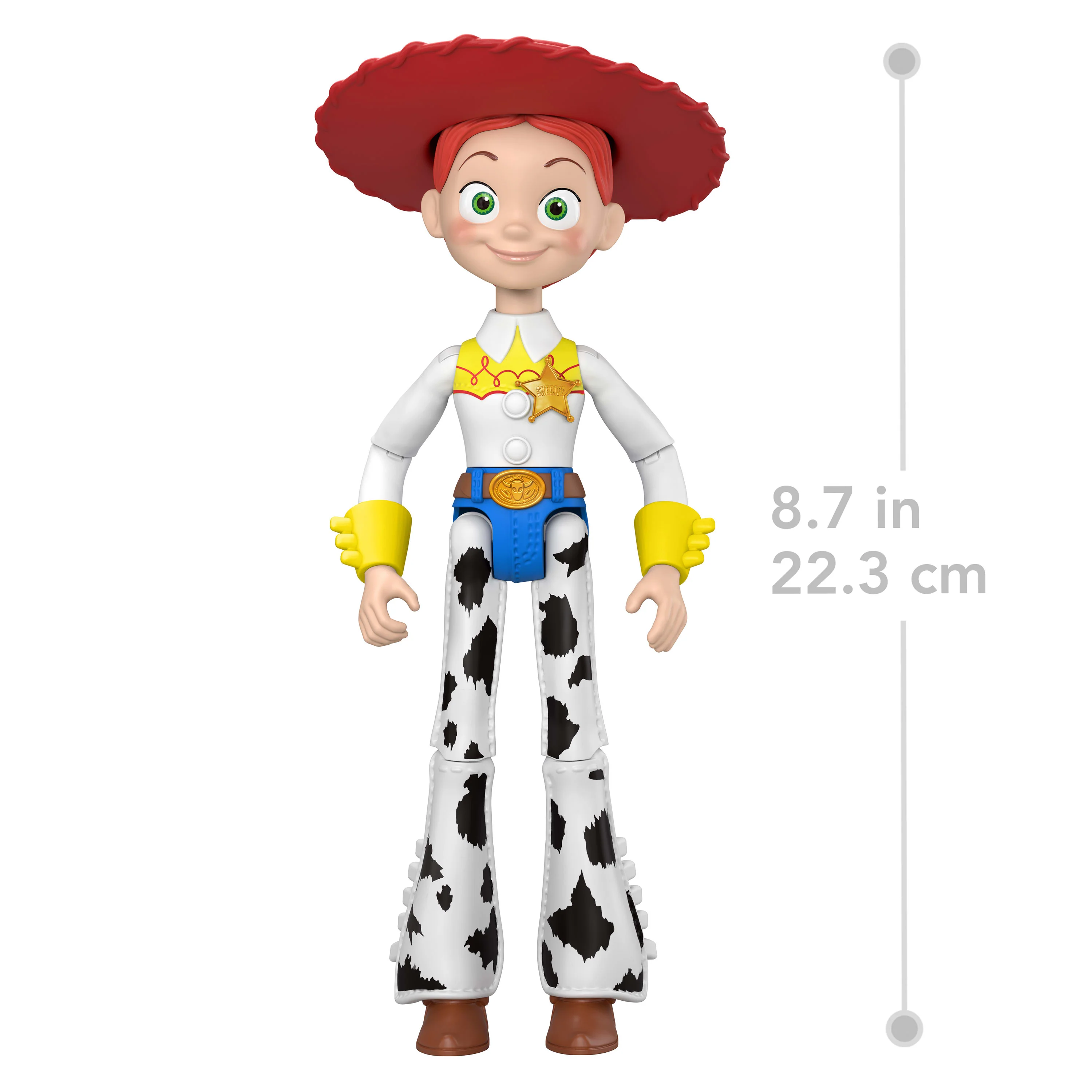 Disney And Pixar Toy Story Jessie Action Figure 8.8 Inch Tall Cowgirl, 12 Posable Joints, Playscale - Image 5