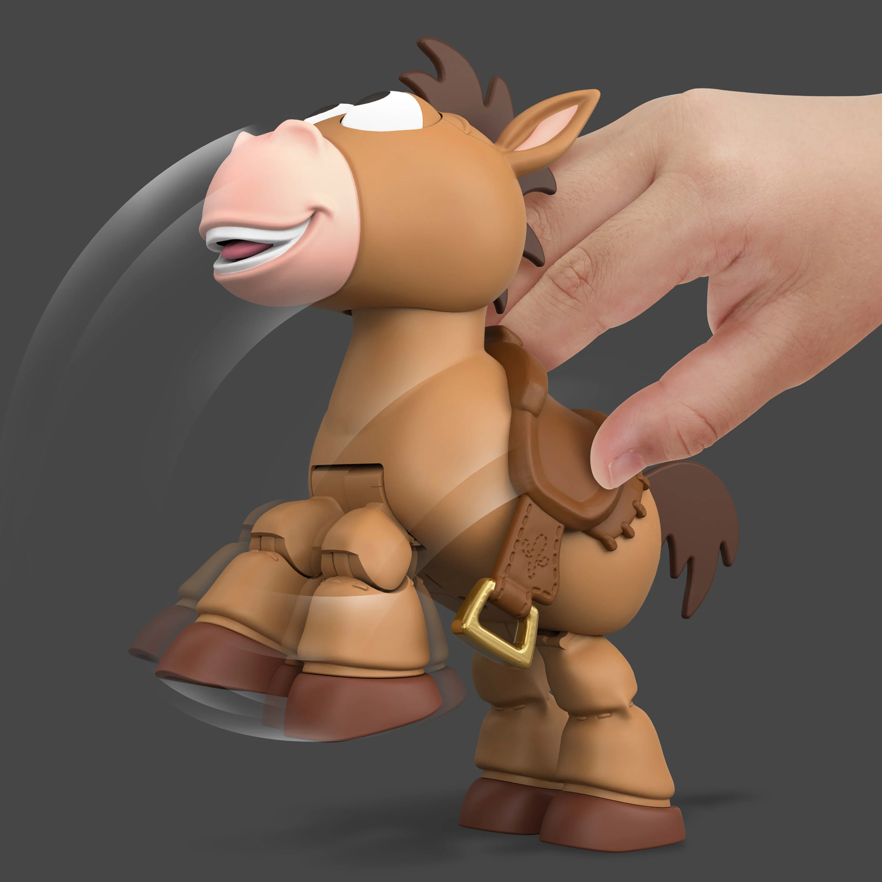 Disney And Pixar Toy Story Lil Partner Bullseye Posing Horse Figure With Sounds - Image 5