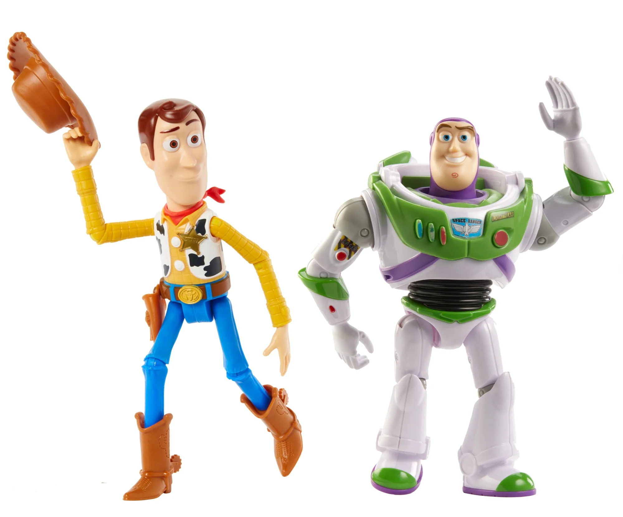Disney And Pixar Toy Story 7-inch Woody And Buzz Action Figure Toys 2-Pack,  Pizza Planet Adventure - Image 2