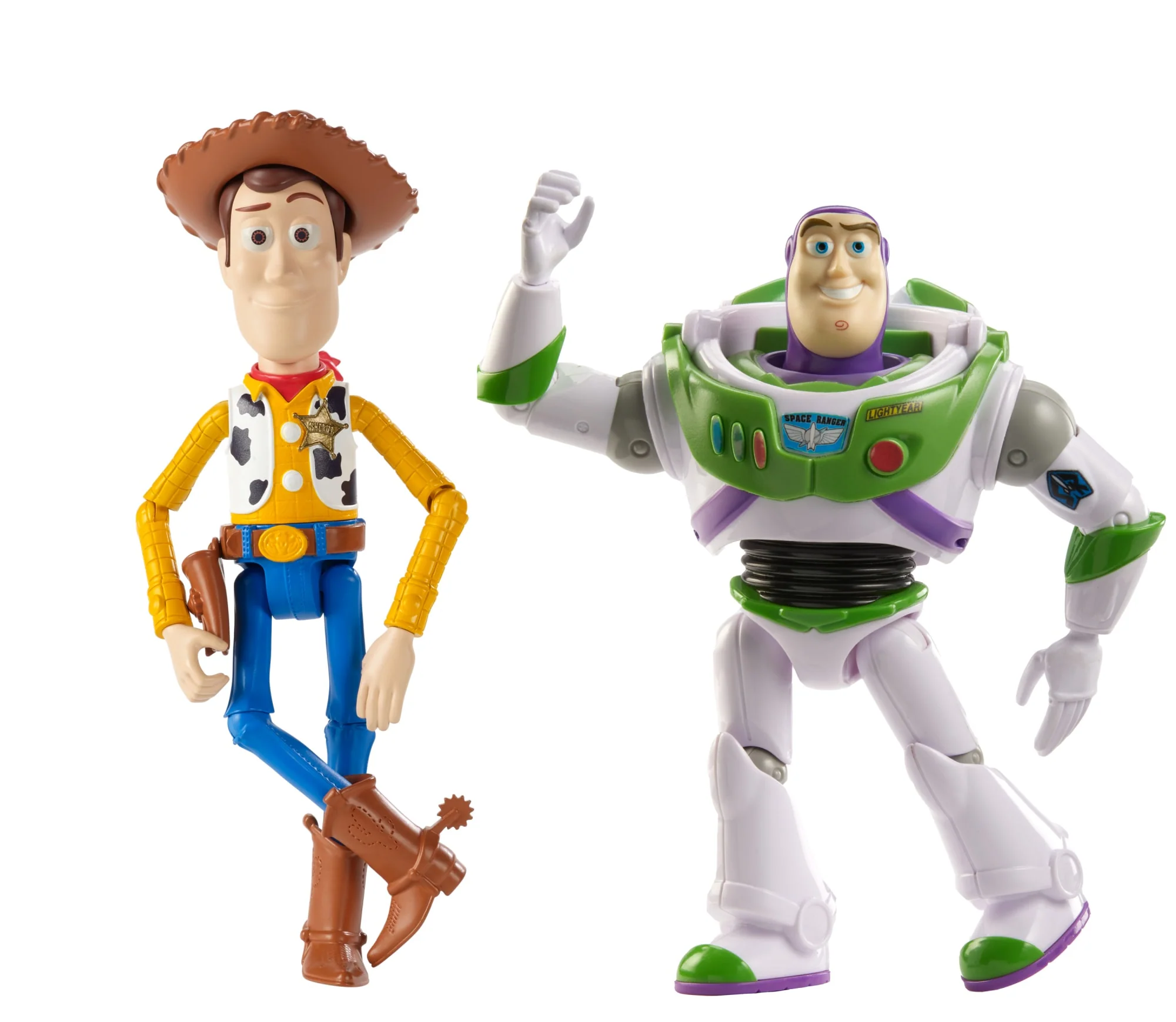 Disney And Pixar Toy Story 7-inch Woody And Buzz Action Figure Toys 2-Pack,  Pizza Planet Adventure - Image 3