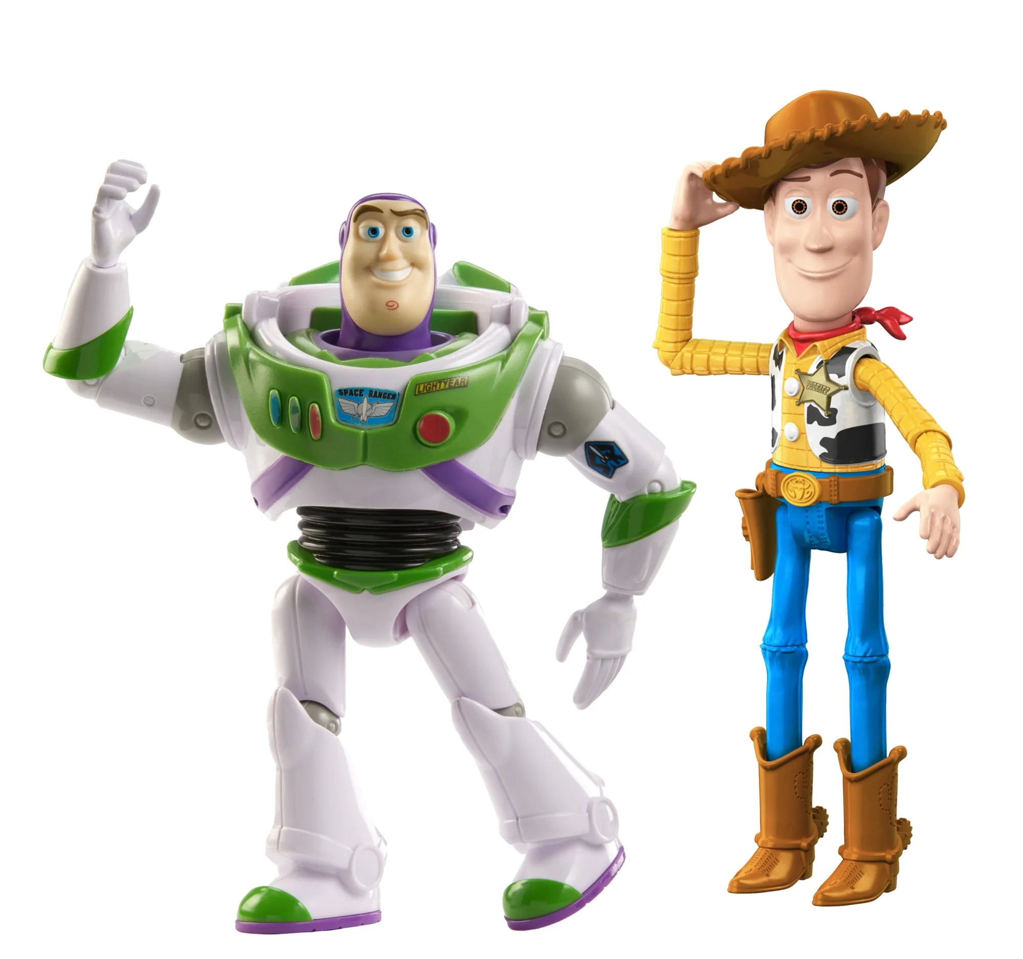 Disney And Pixar Toy Story 7-inch Woody And Buzz Action Figure Toys 2-Pack,  Pizza Planet Adventure - Image 4