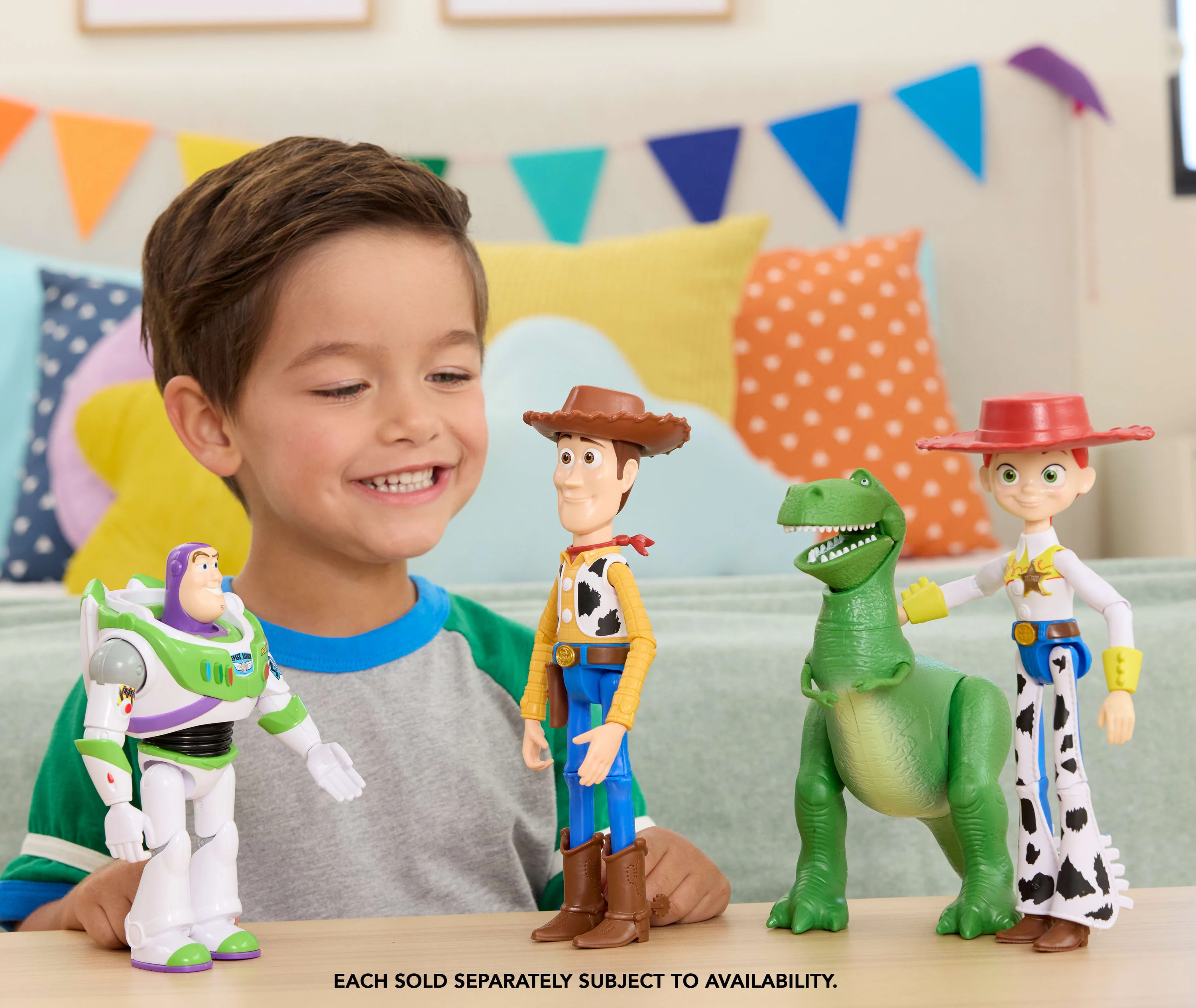 Disney And Pixar Toy Story Rex Action Figure 7.25 Inch Tall Dinosaur, 8 Posable Joints, Playscale - Image 2