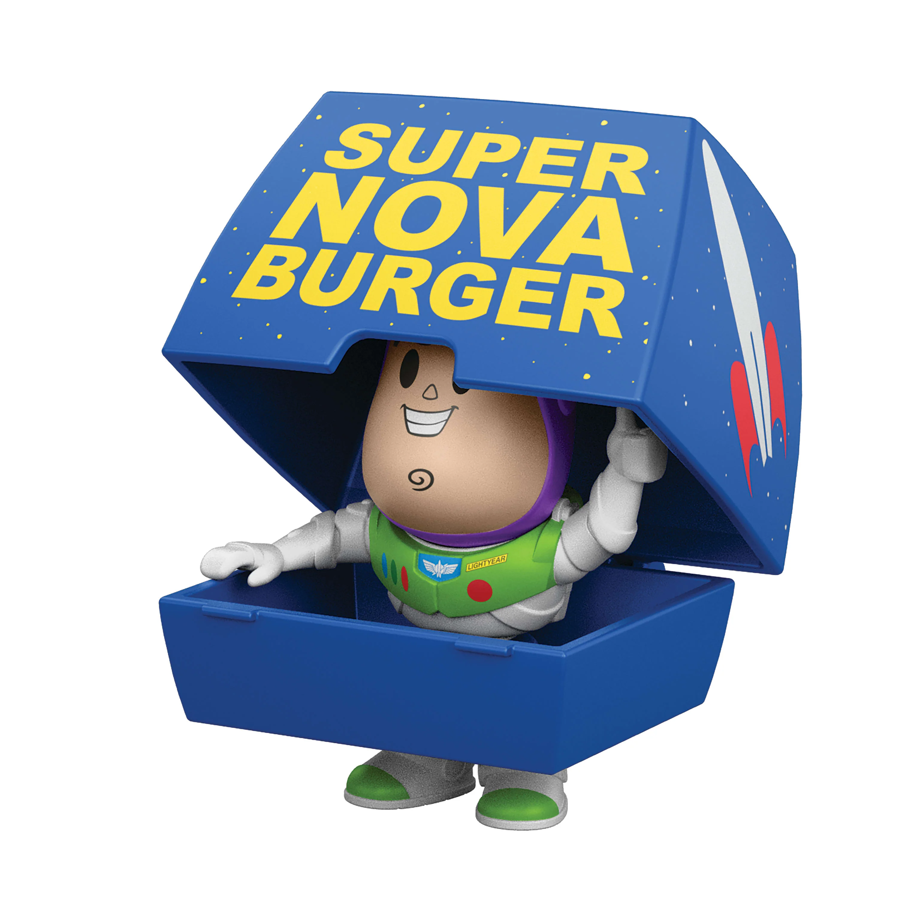 Disney And Pixar Toy Story Small Stars Pizza Planet Adventure, Stylized Woody & Buzz & 2 Aliens - Image 2