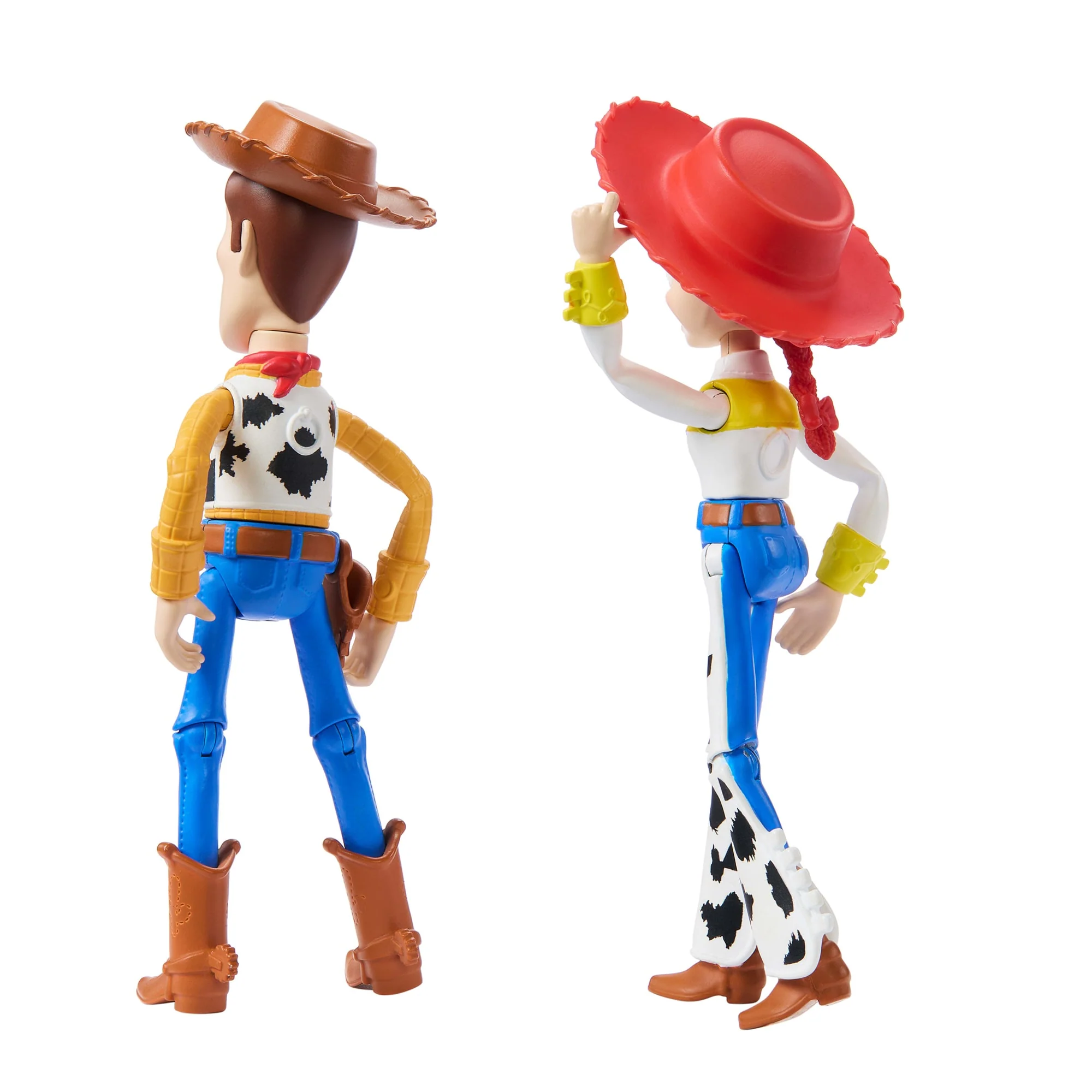 Disney And Pixar Woody & Jessie Action Figure Pack, 7-Inch Scale Posable Authentic Character Dolls - Image 6