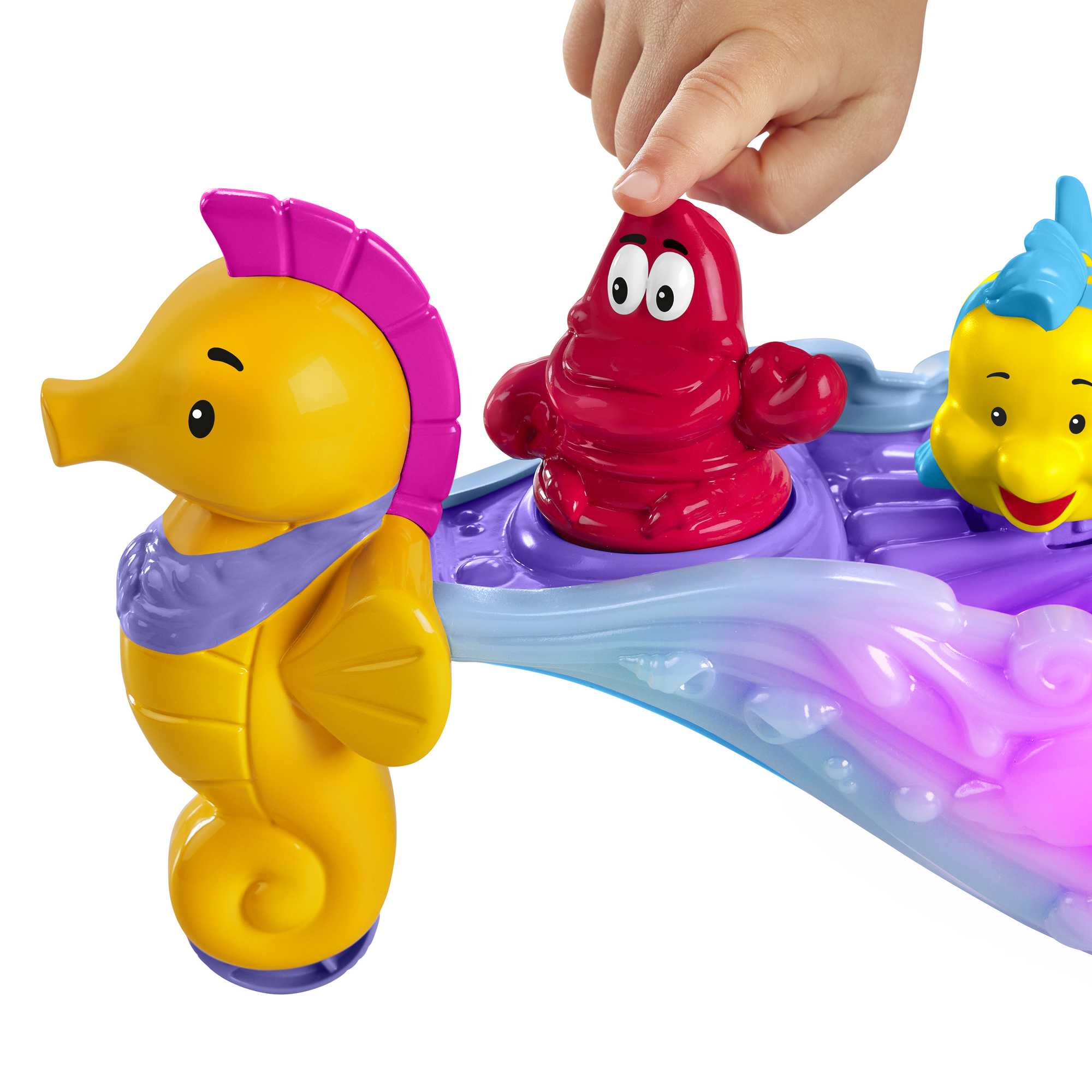Disney-Calèche de La Mer Lumineuse D’Ariel-Jouet Musical Little People - Image 3