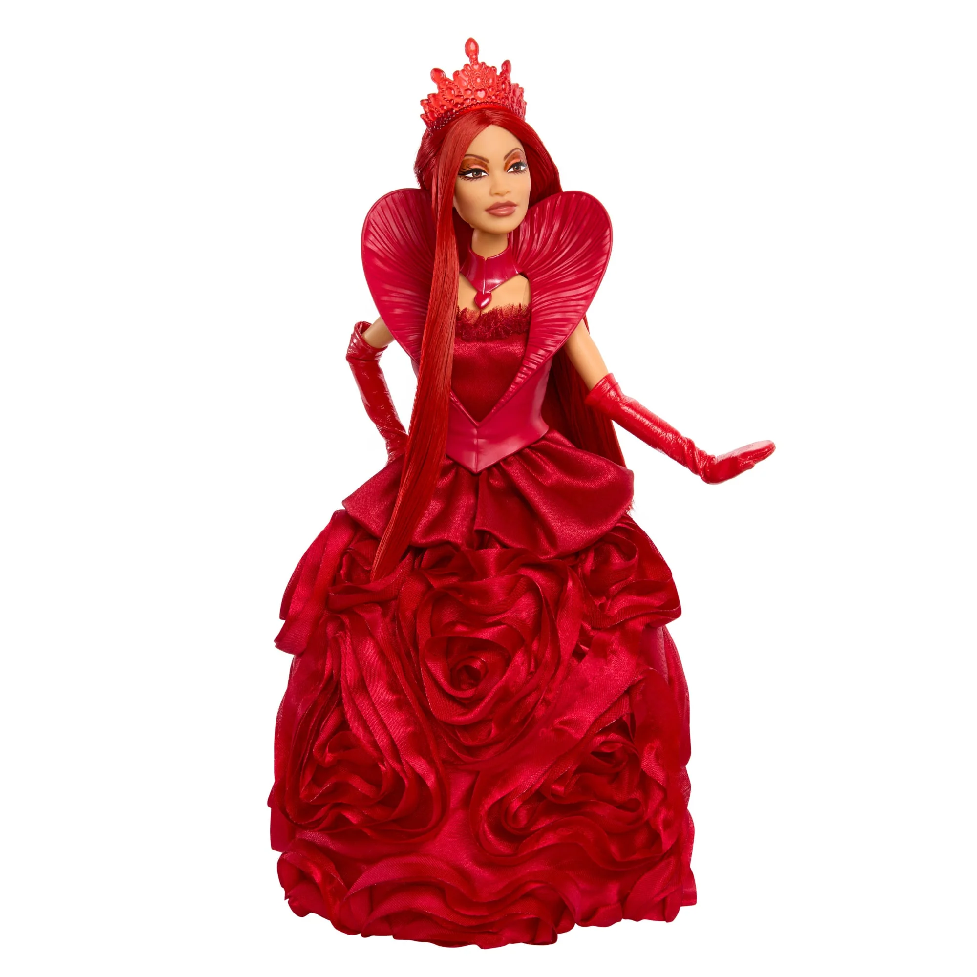 Disney Descendants: The Rise Of Red Queen Of Heart Fashion Doll With Movie-inspired Royal Rose Gown & Accessories - Image 6