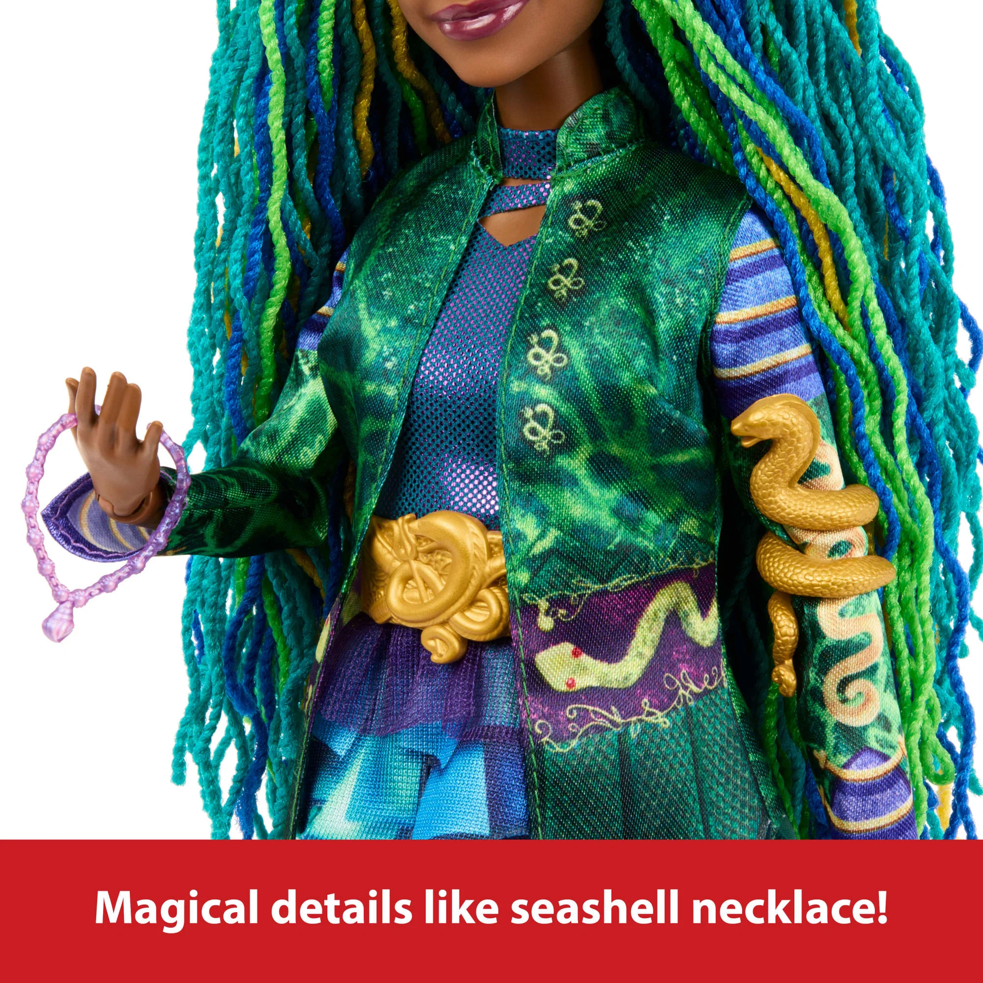 Disney Descendants: The Rise Of Red Fashion Doll & Accessory - Uliana, Younger Sister Of Ursula - Image 3