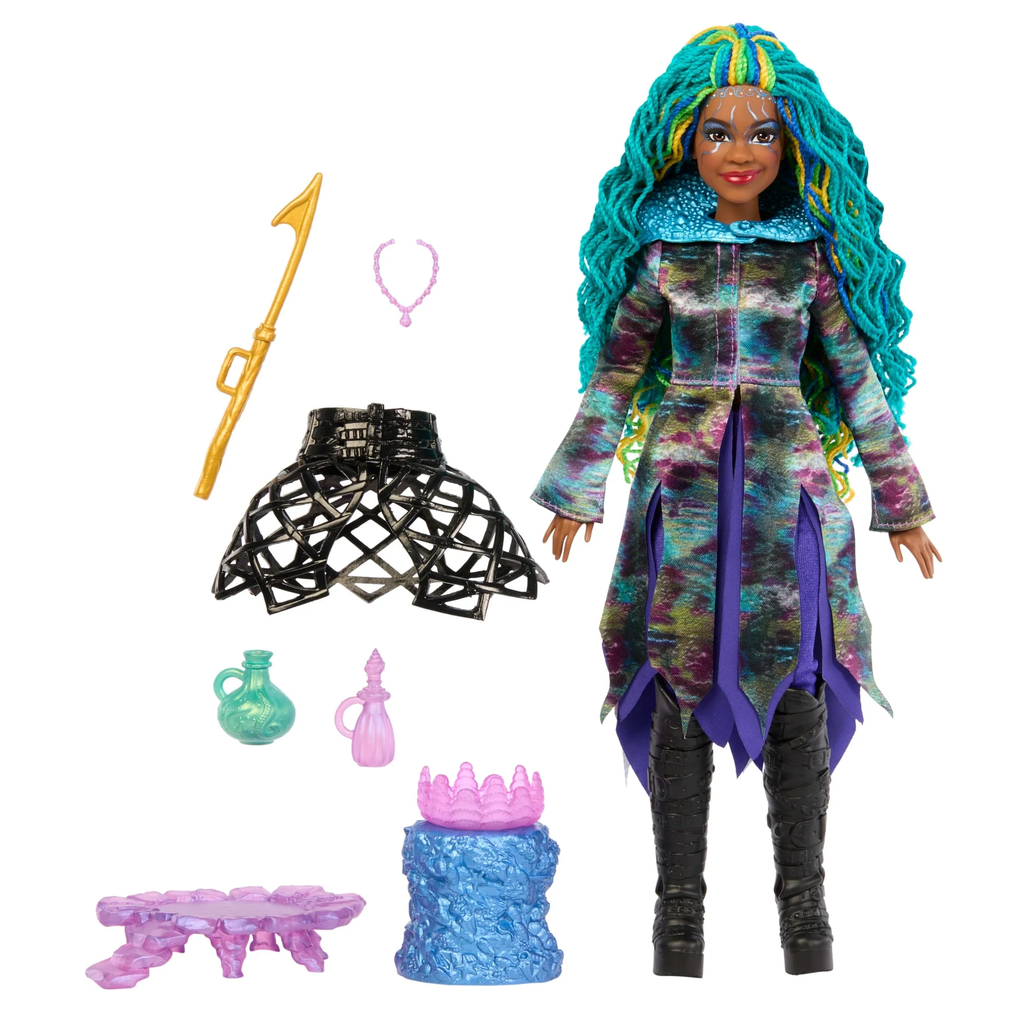 Disney Descendants: The Rise Of Red Uliana's Sea Witch Lair Playset With Fashion Doll & Accessories - Image 5