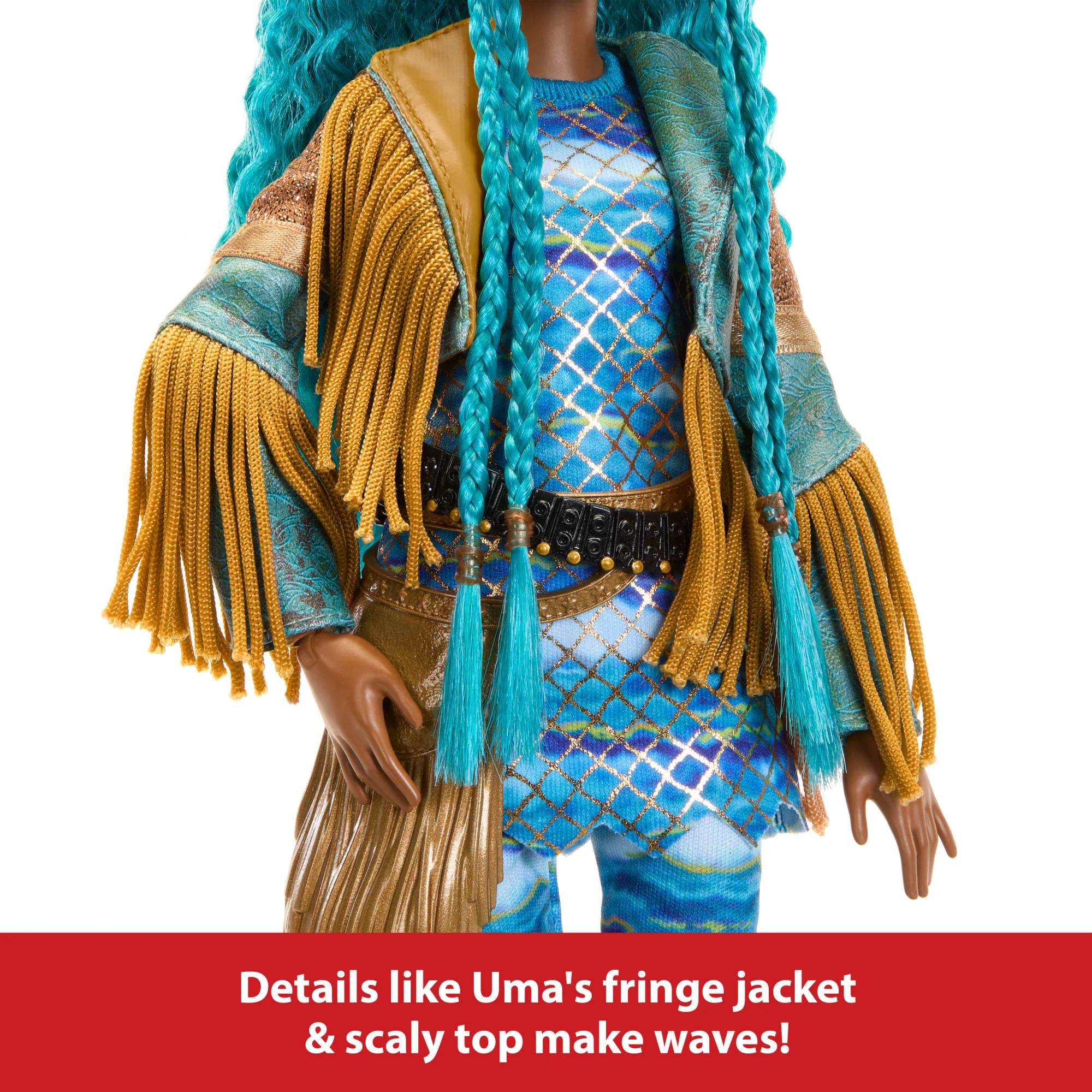 Disney Descendants: The Rise Of Red Fashion Doll & Accessory - Uma, Daughter Of Ursula - Image 2