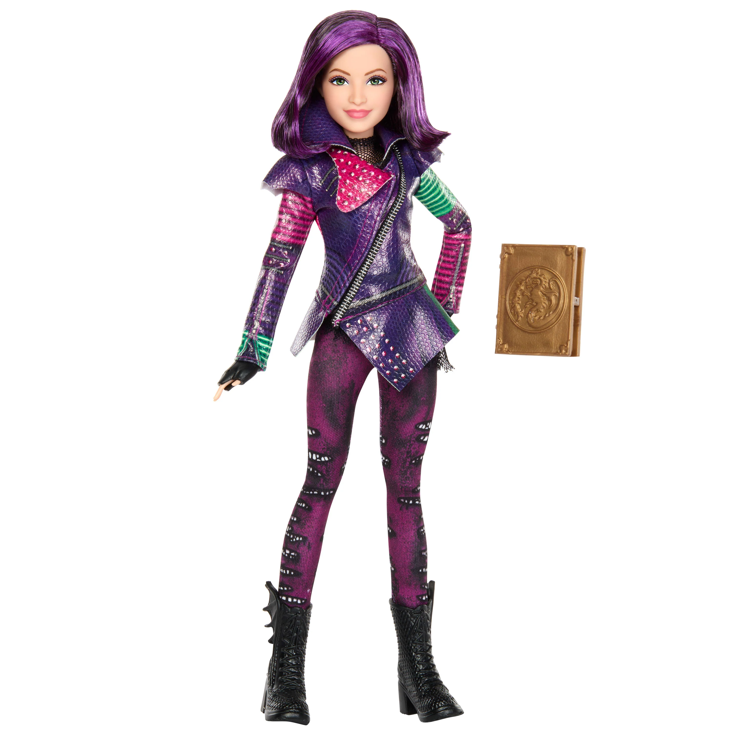 Disney Descendants Mal Isle Of The Lost Anniversary Doll With Movie-Inspired Outfit & Accessory - Image 5