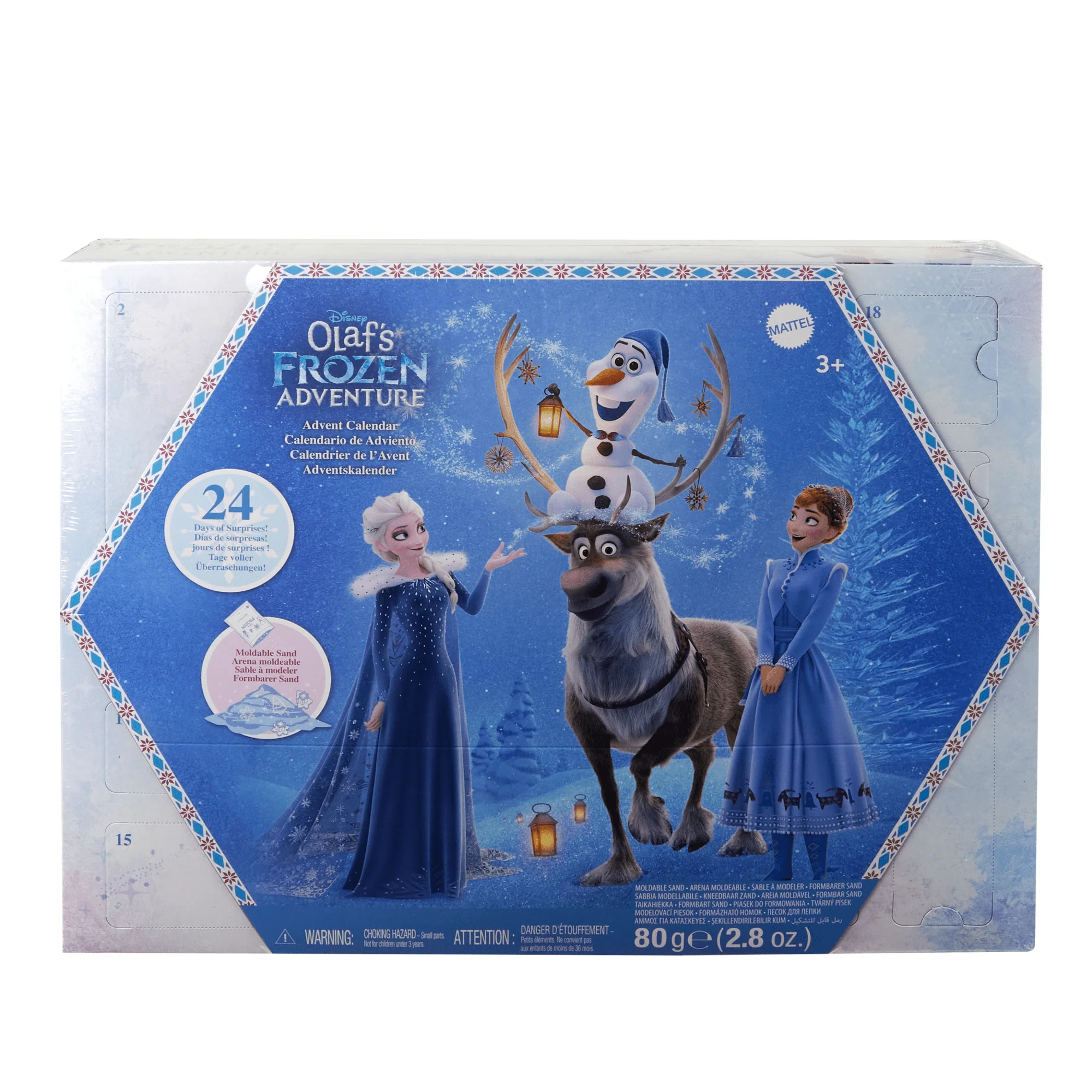 Disney Frozen Advent Calendar With 24 Days Of Surprise Toys, including Anna & Elsa Small Dolls - Image 6
