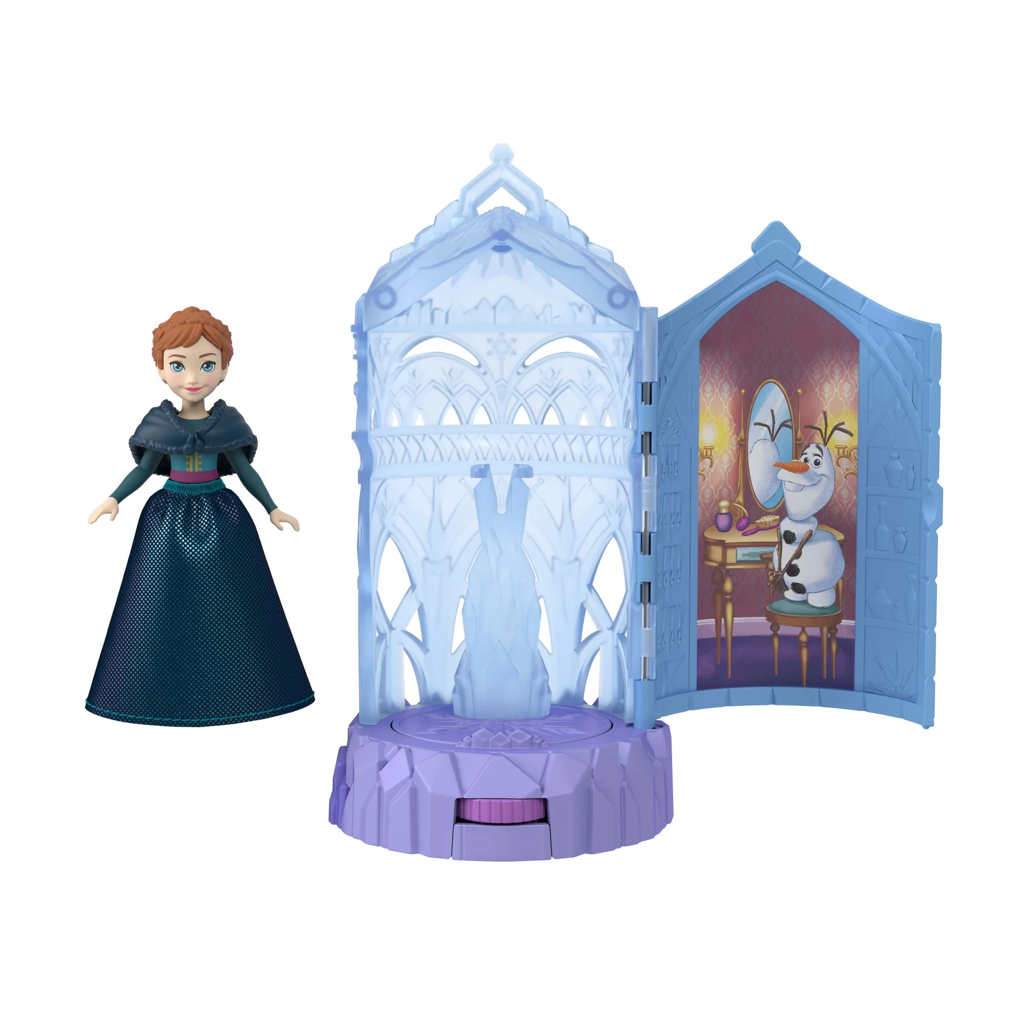 Disney Frozen Conjunto de Brinquedo Castelo de Gelo Spin Surprise - Image 3