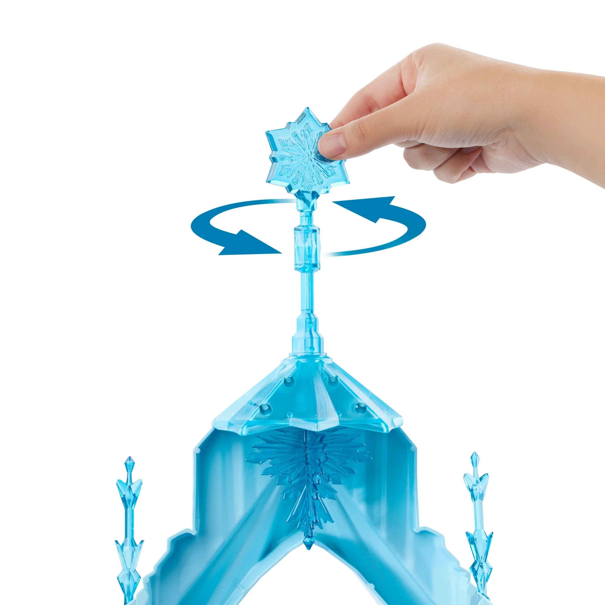 Disney Frozen Elsa's Frozen Ice Palace Castle Playset With Olaf, 5 Play Areas & 21 Accessories - Image 4