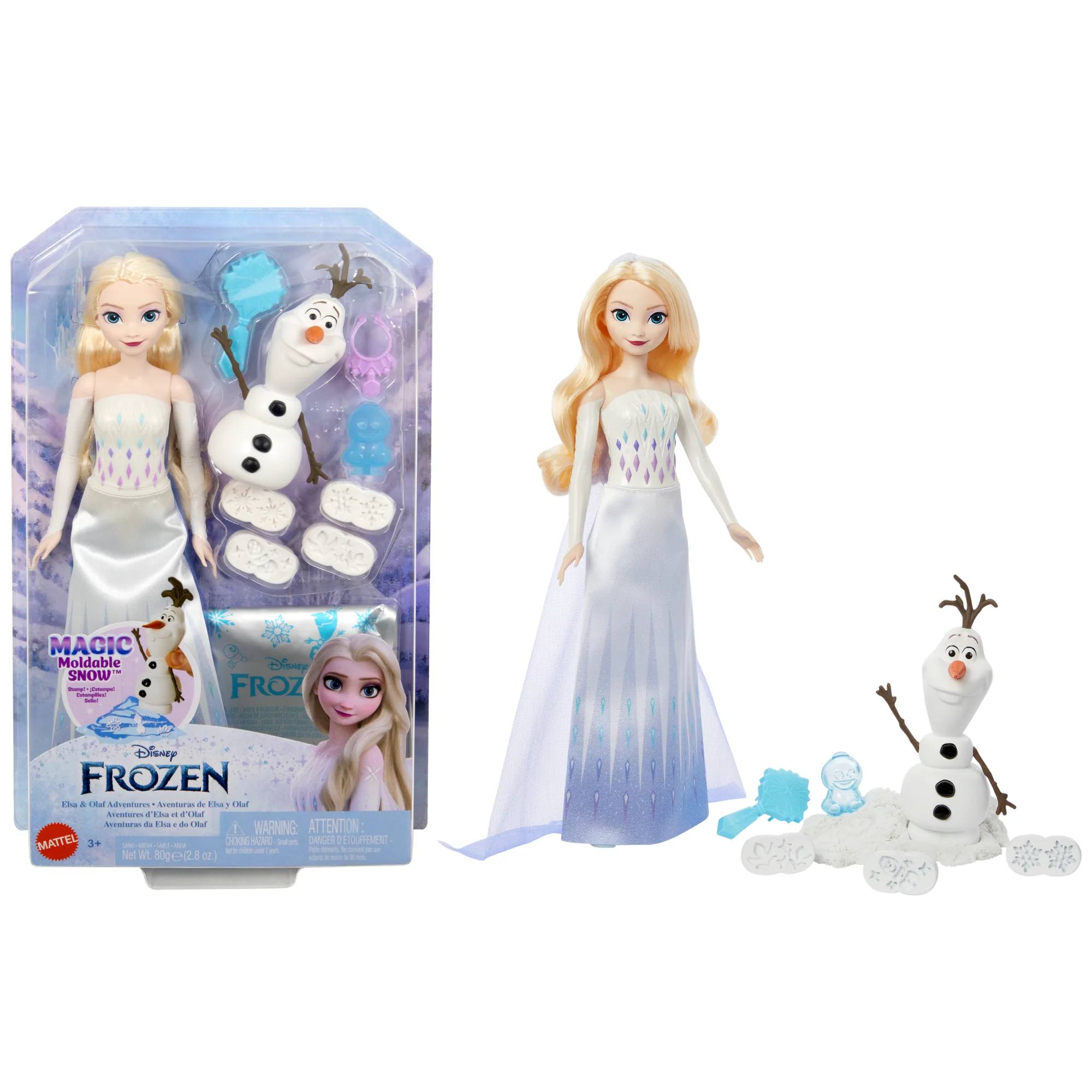 Disney Frozen Muñeca Aventuras Elsa y Olaf