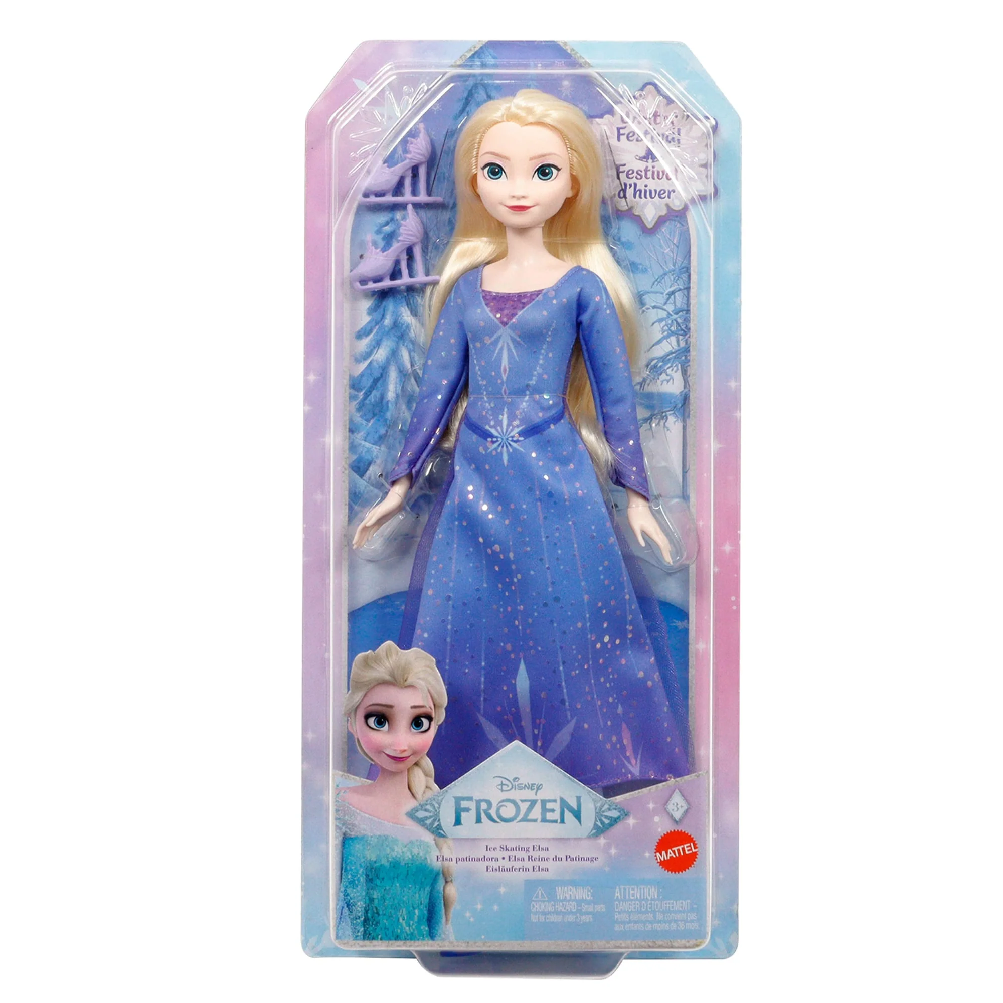 Disney Frozen Muñeca Elsa Patinaje sobre Hielo - Image 6
