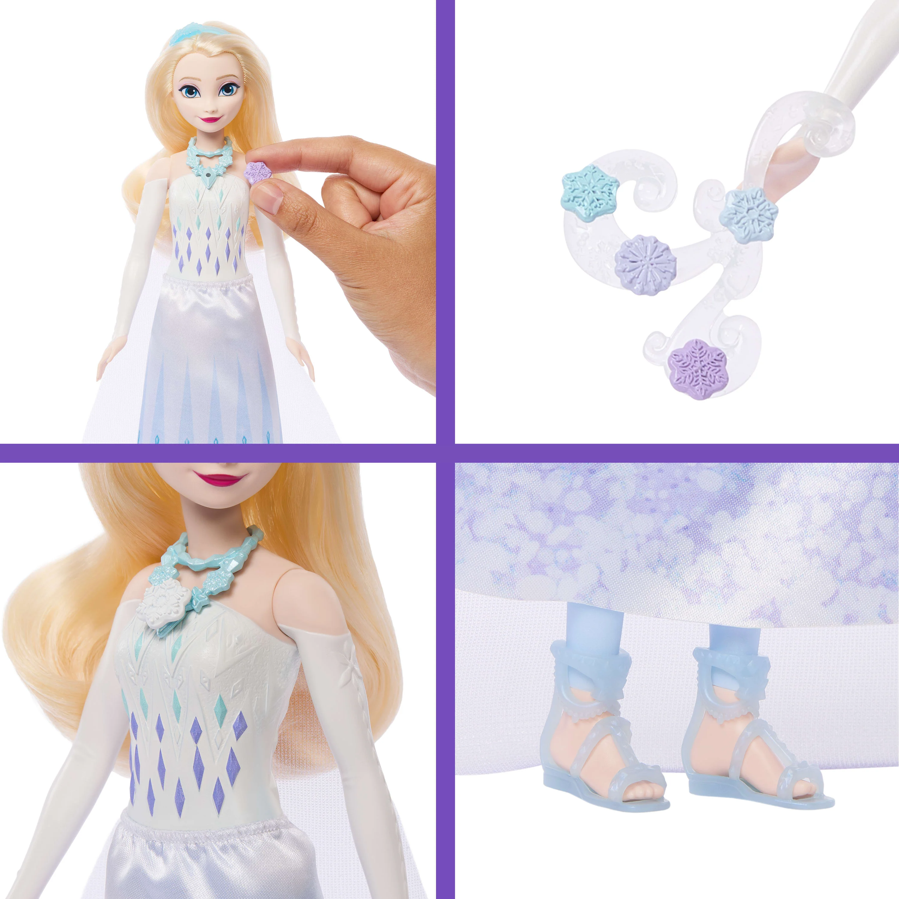 Disney Frozen Muñeca frozen reveal elsa - Image 3