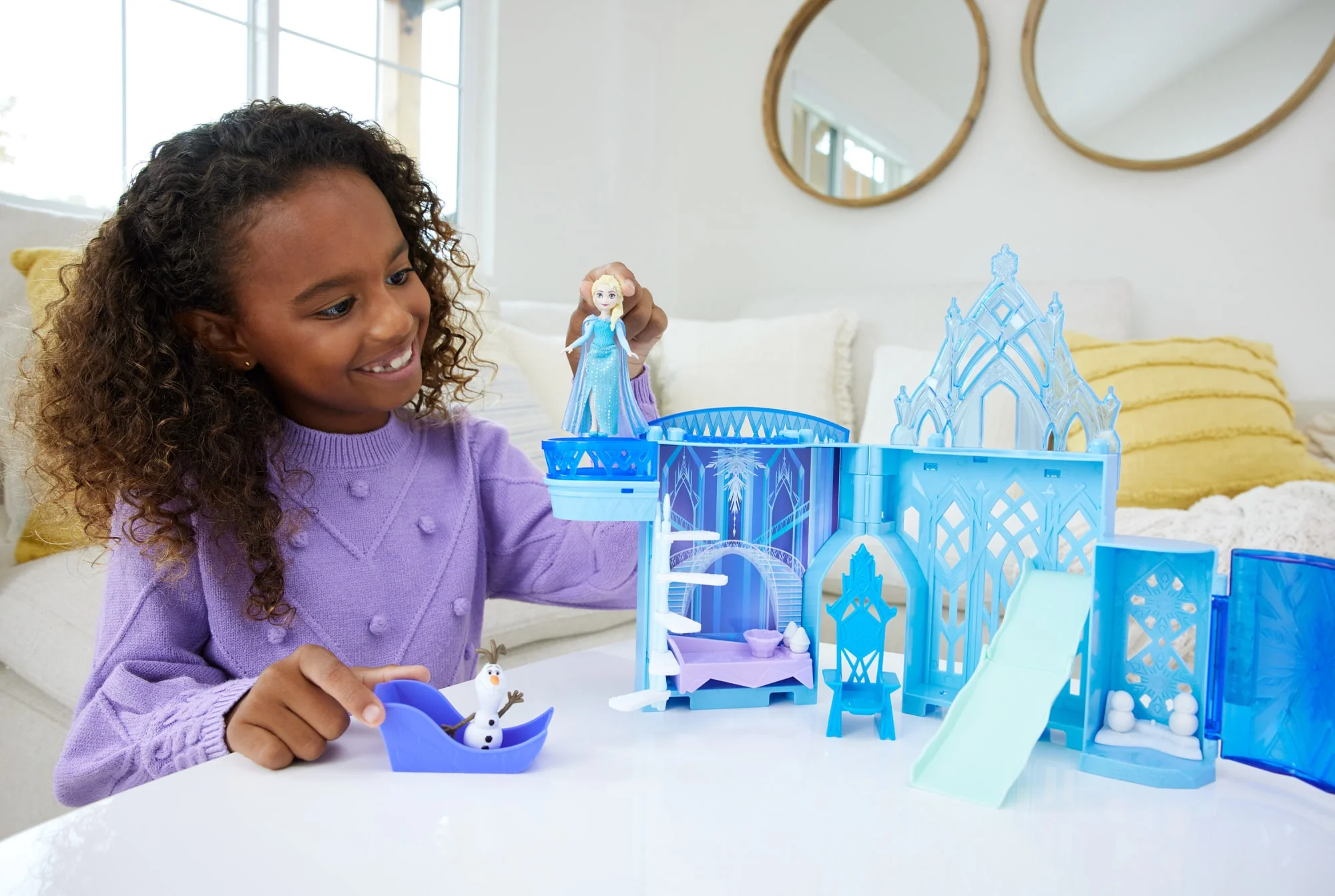 Disney Frozen Toys, Elsa's Stacking Castle, Gifts For Kids - Image 2