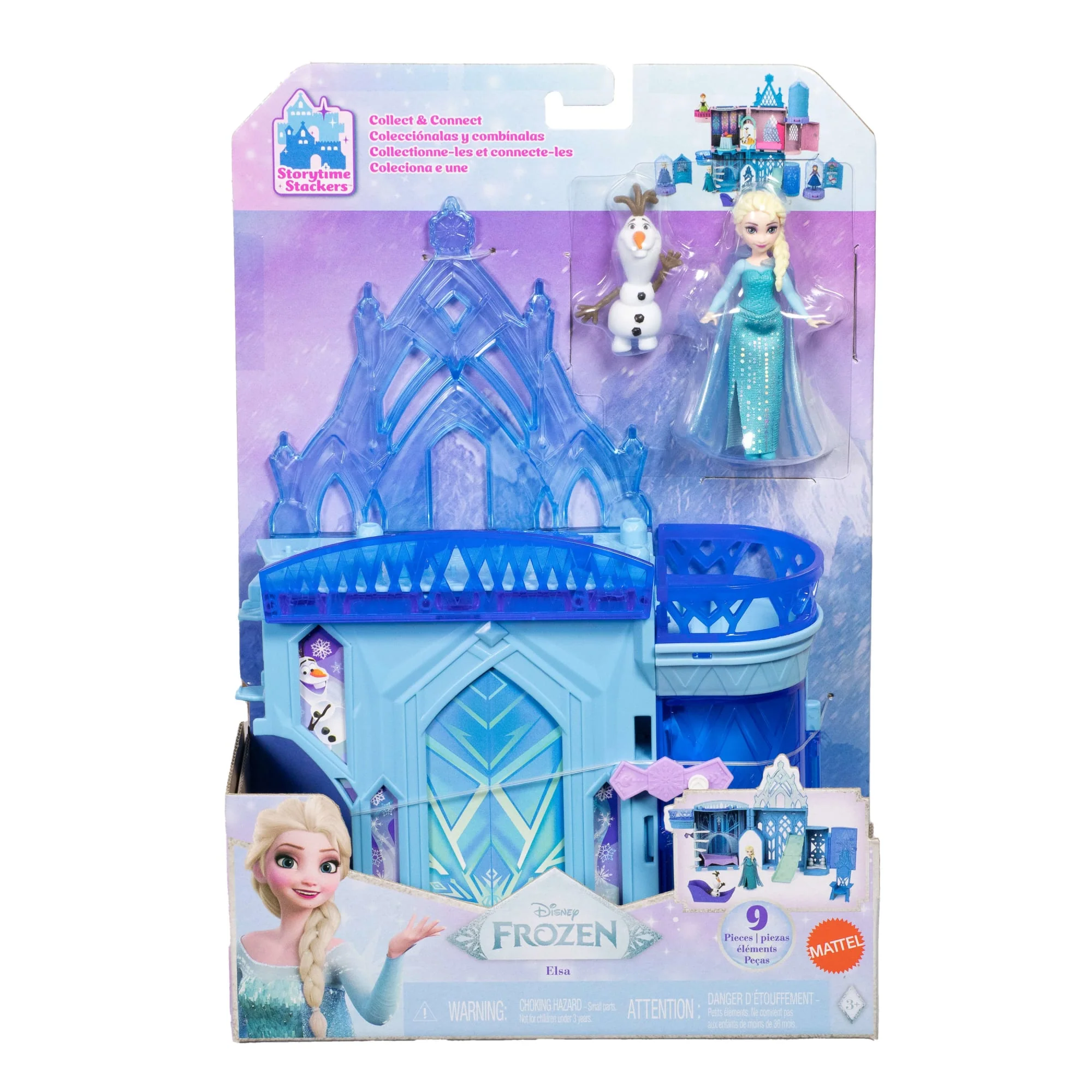 Disney Frozen Toys, Elsa's Stacking Castle, Gifts For Kids - Image 6