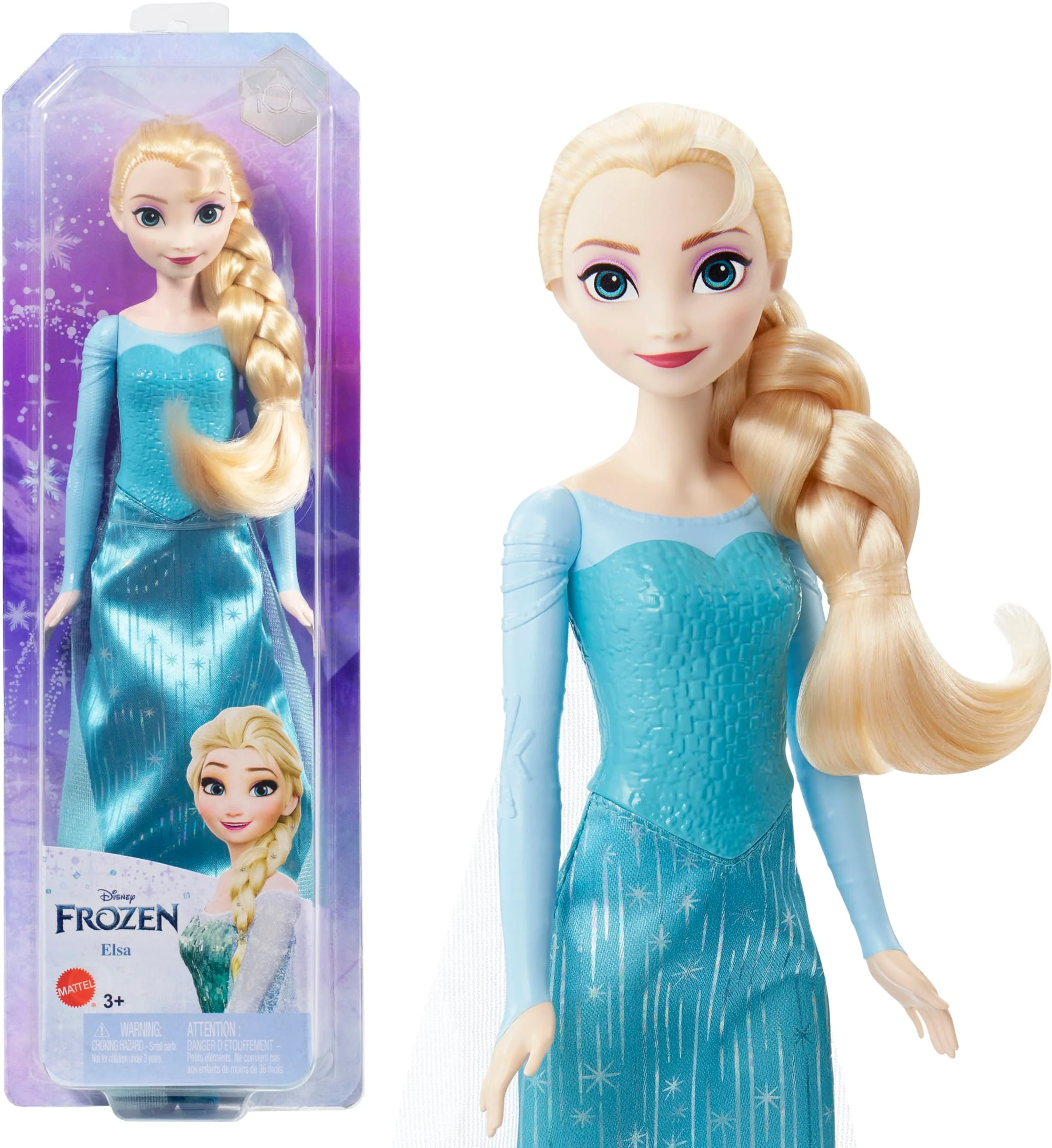 Disney Frozen Toys, Elsa Fashion Doll And Accessories