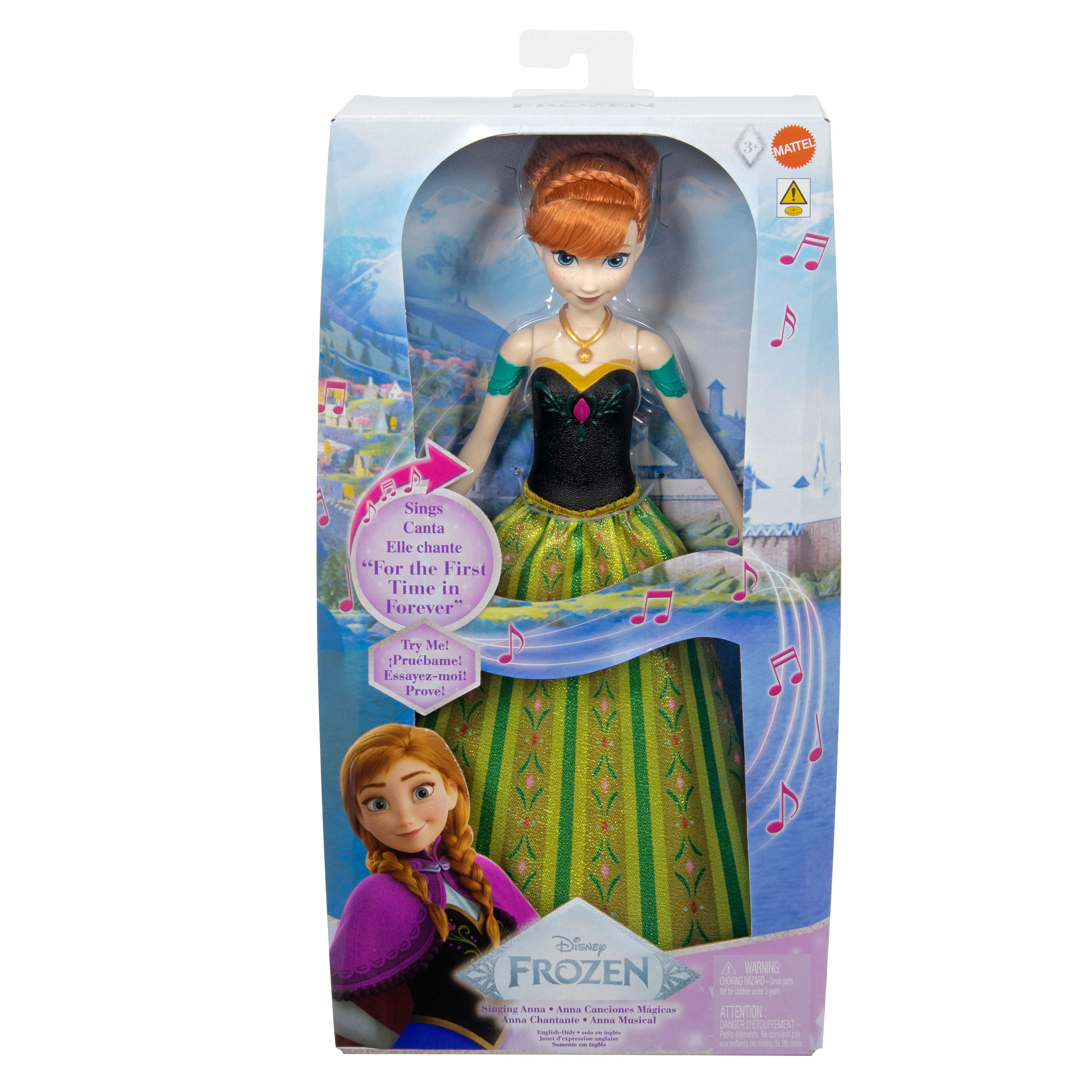 Disney Frozen Toys, Singing Anna Doll - Image 6