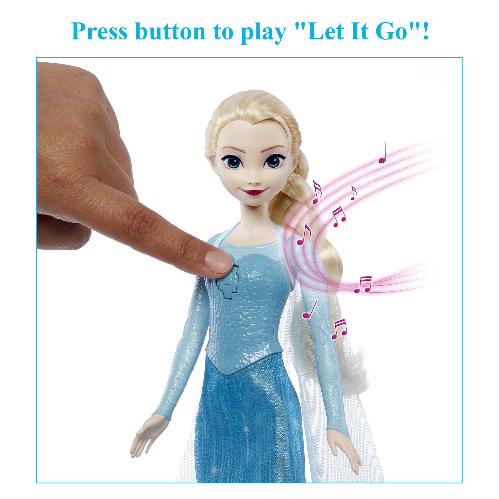 Disney Frozen Toys, Singing Elsa Doll - French Version - Image 3