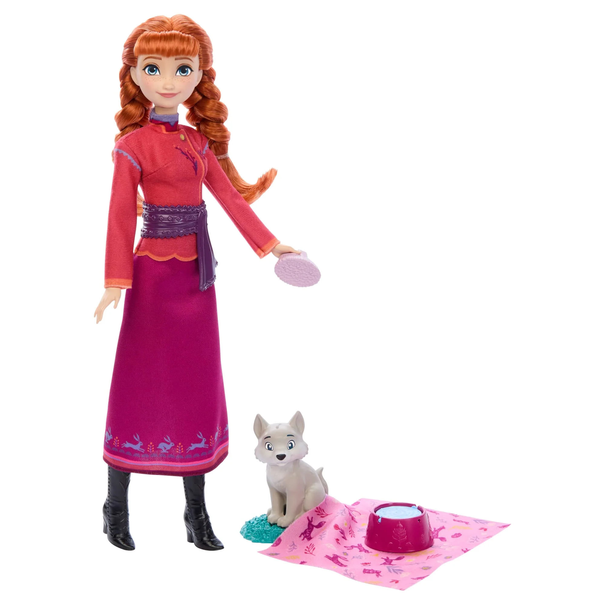 Disney La Reine des Neiges Coffret Anna et Le Louveteau