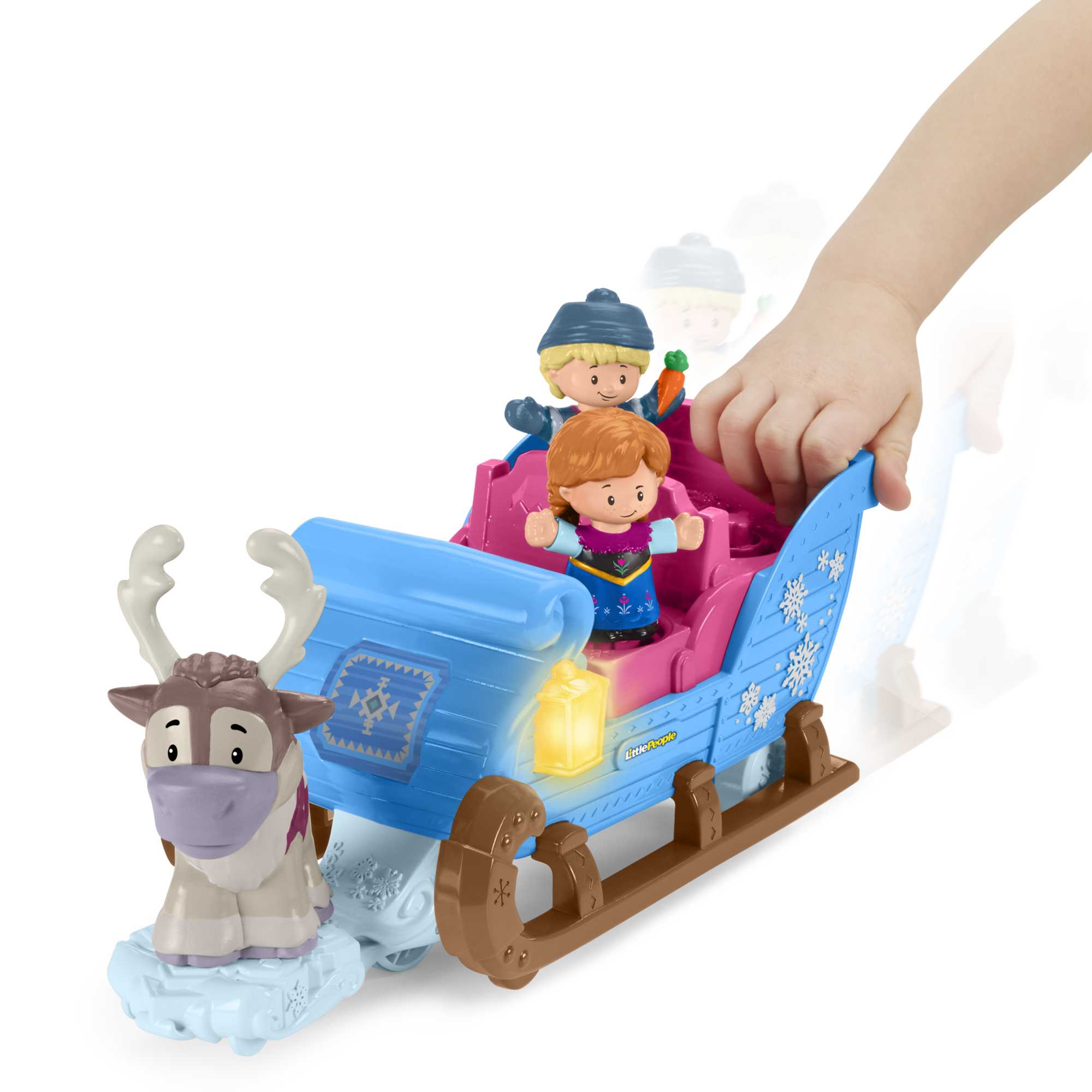 Disney La Reine des Neiges Le Traîneau de Kristoff Par Little People - Image 3