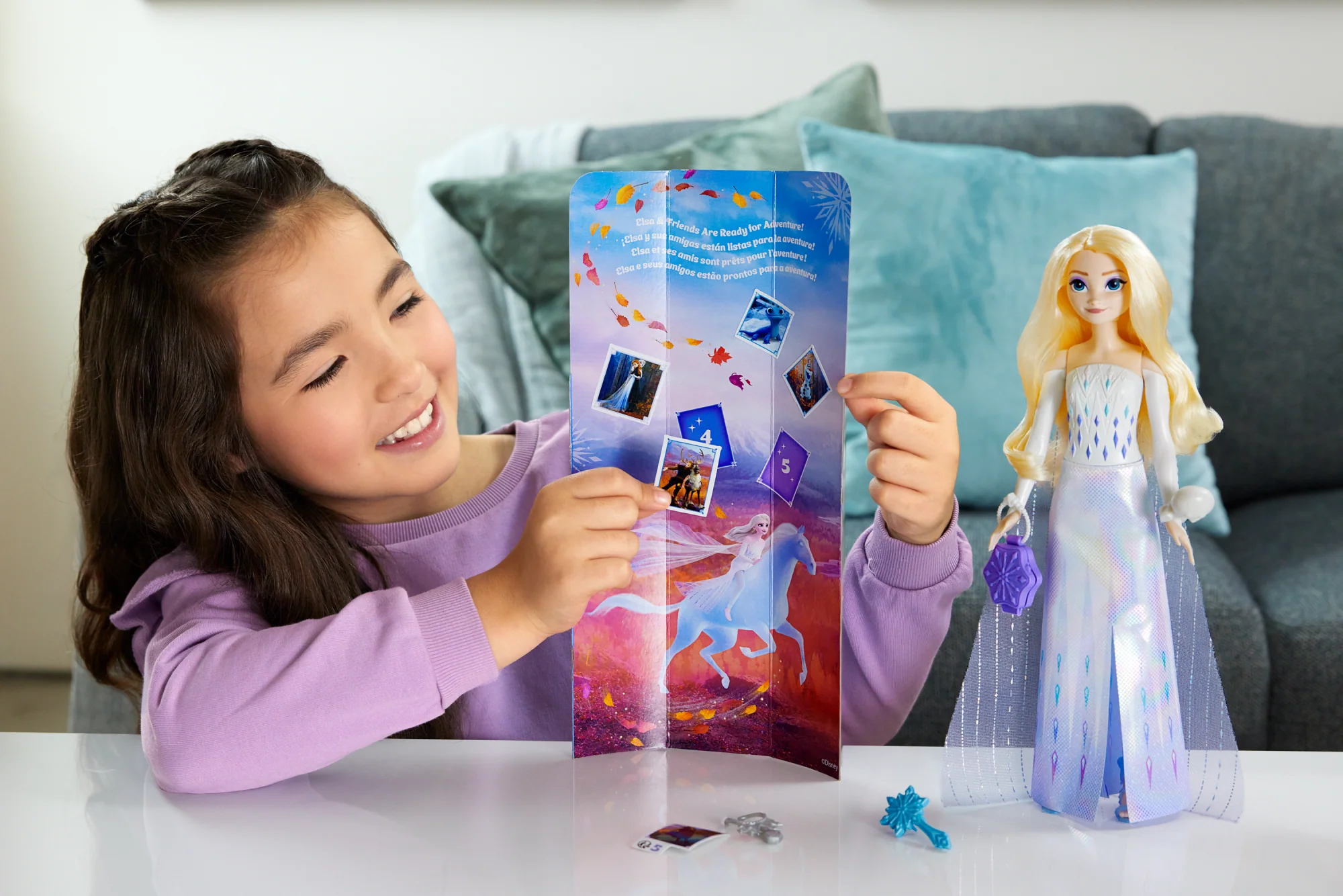 Disney-La Reine des Neiges-Elsa-Poupée Surprise - Image 2