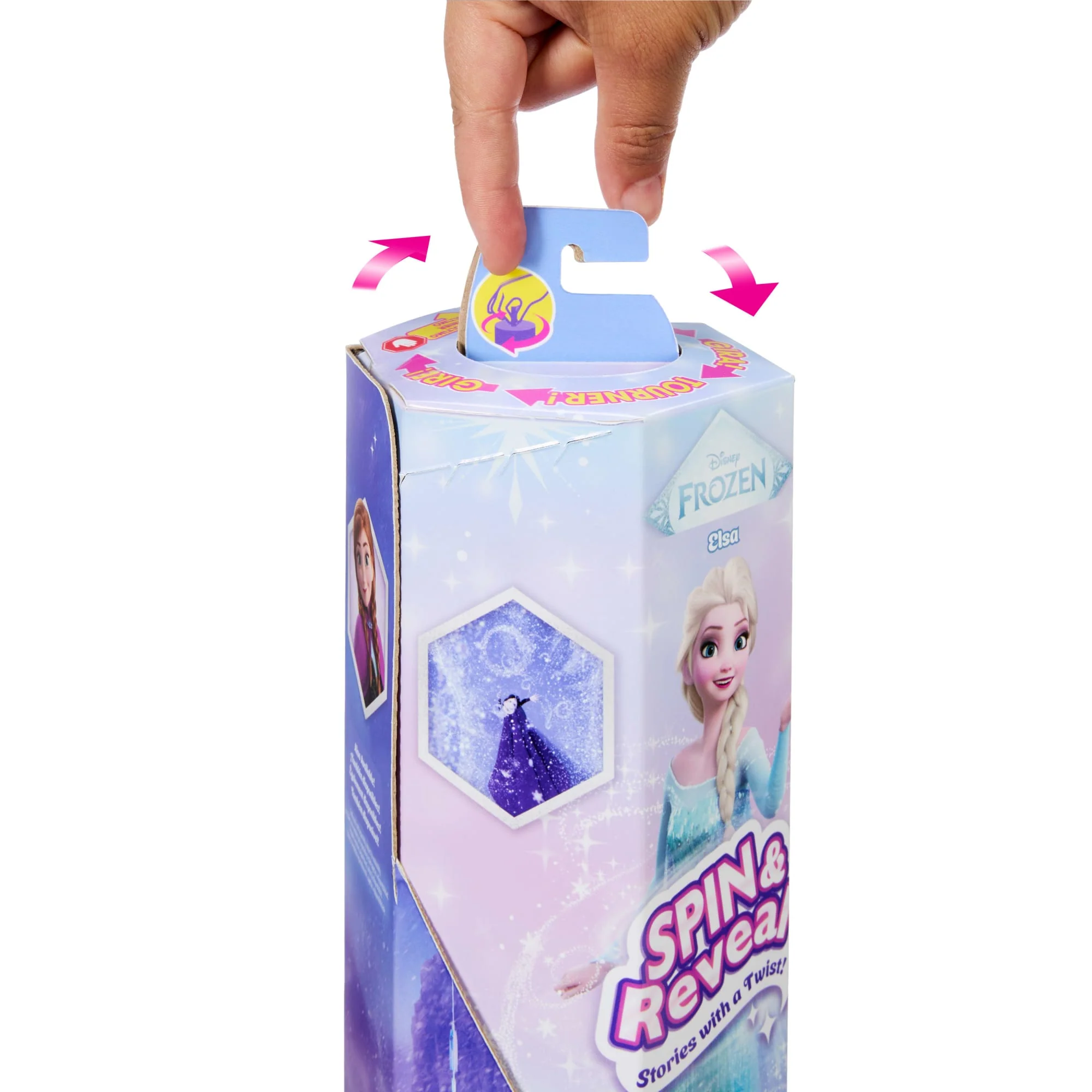 Disney  La Reine des Neiges  Spin & Reveal  Poupée Mode  Elsa - Image 3