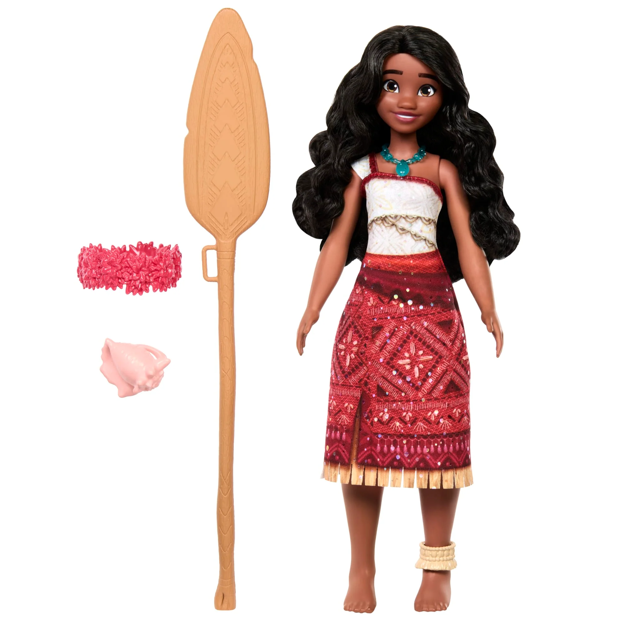 Disney Moana 2 Poupée et Acc. Moana Aventures Musicales, Anglais - Image 5