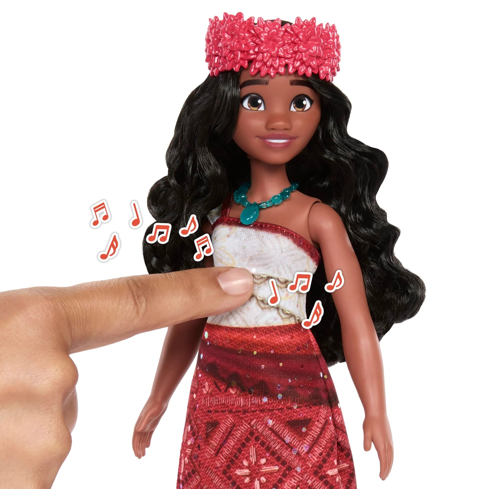Disney Moana 2 Singing Adventure Moana Doll & Accessories, Sings “We’re Back” in English - Image 3