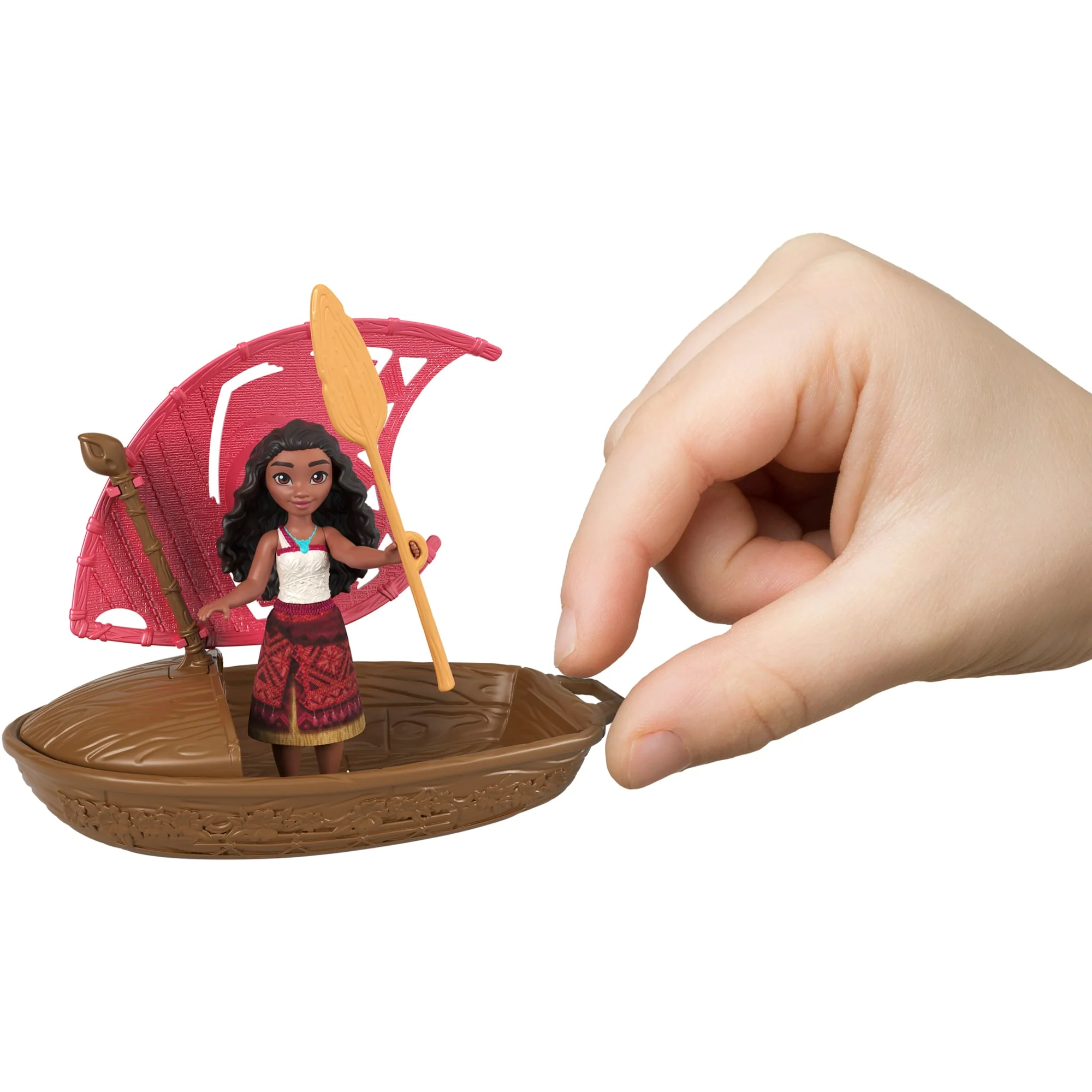 Disney Moana 2 Wayfinder Wonders With Surprise Small Doll, Canoe & Accessory - Image 2