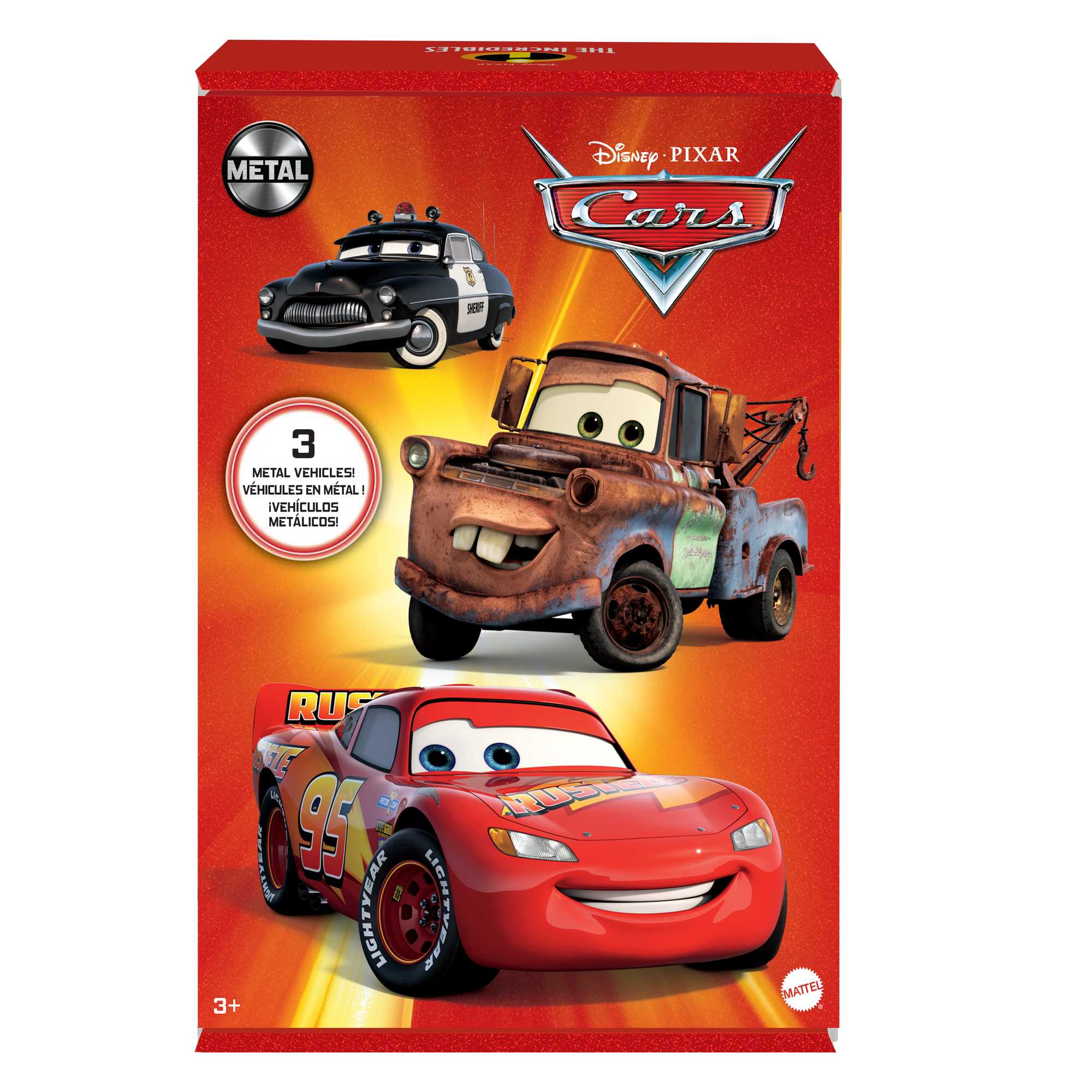 Disney And Pixar Cars Toys, 3 Die-Cast Vehicles, Radiator Springs - Image 6