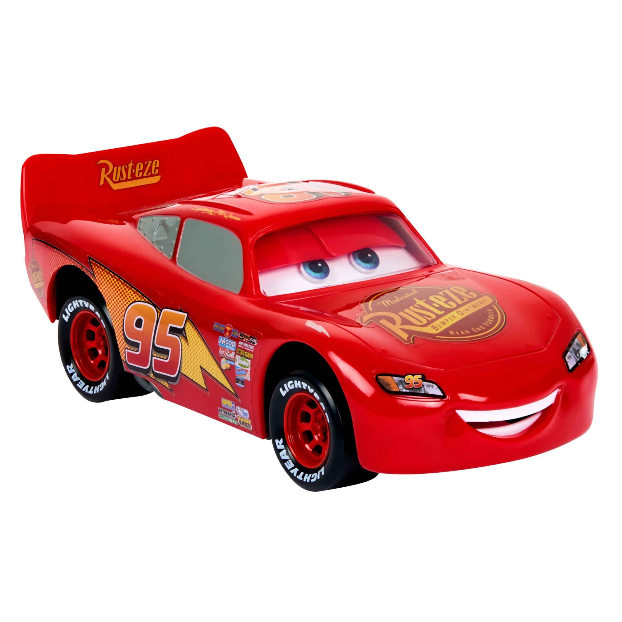 Voiture Disney · Pixar Cars Flash Mcqueen en Mouvement Avec Les Yeux et La Bouche Qui Bougent - Image 3