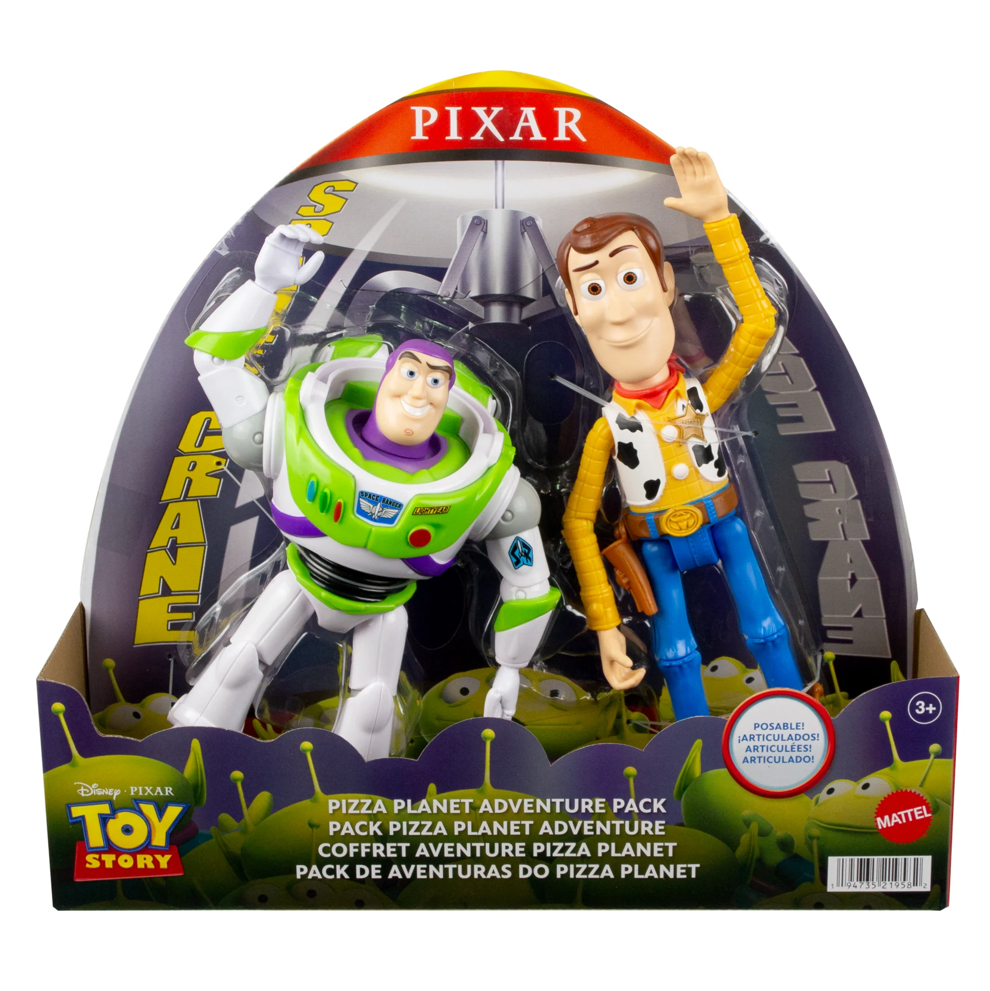 Disney Pixar-Toy Story Coffret Aventure Pizza Planet-2Figurines - Image 5
