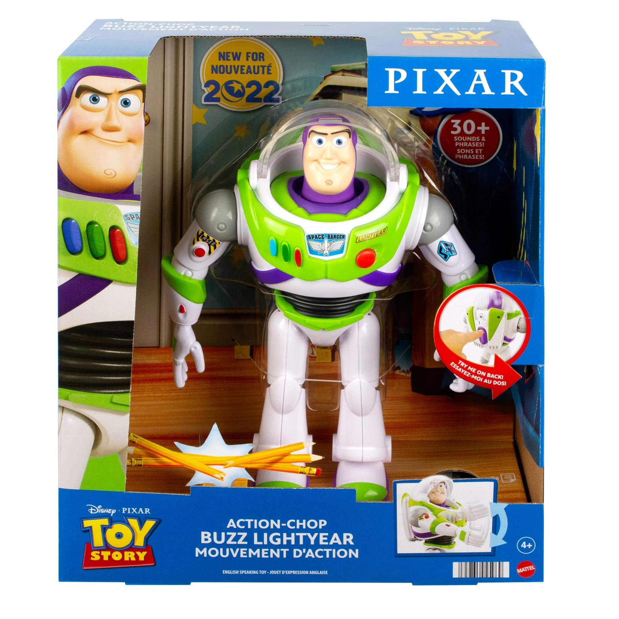 Disney And Pixar Toy Story Action-Chop Buzz Lightyear - Image 6