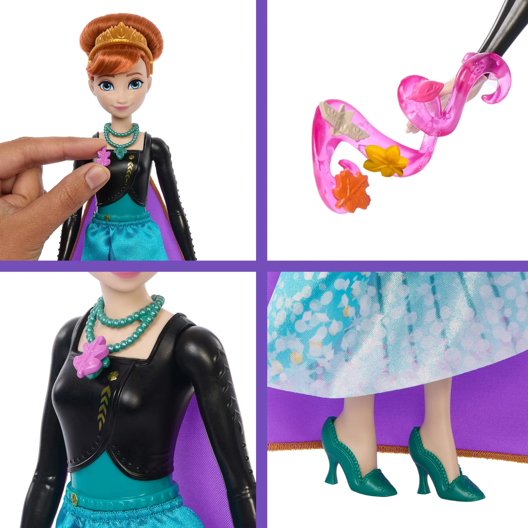 Disney Poupée Jewel Reveal Anna La Reine des Neiges - Image 2