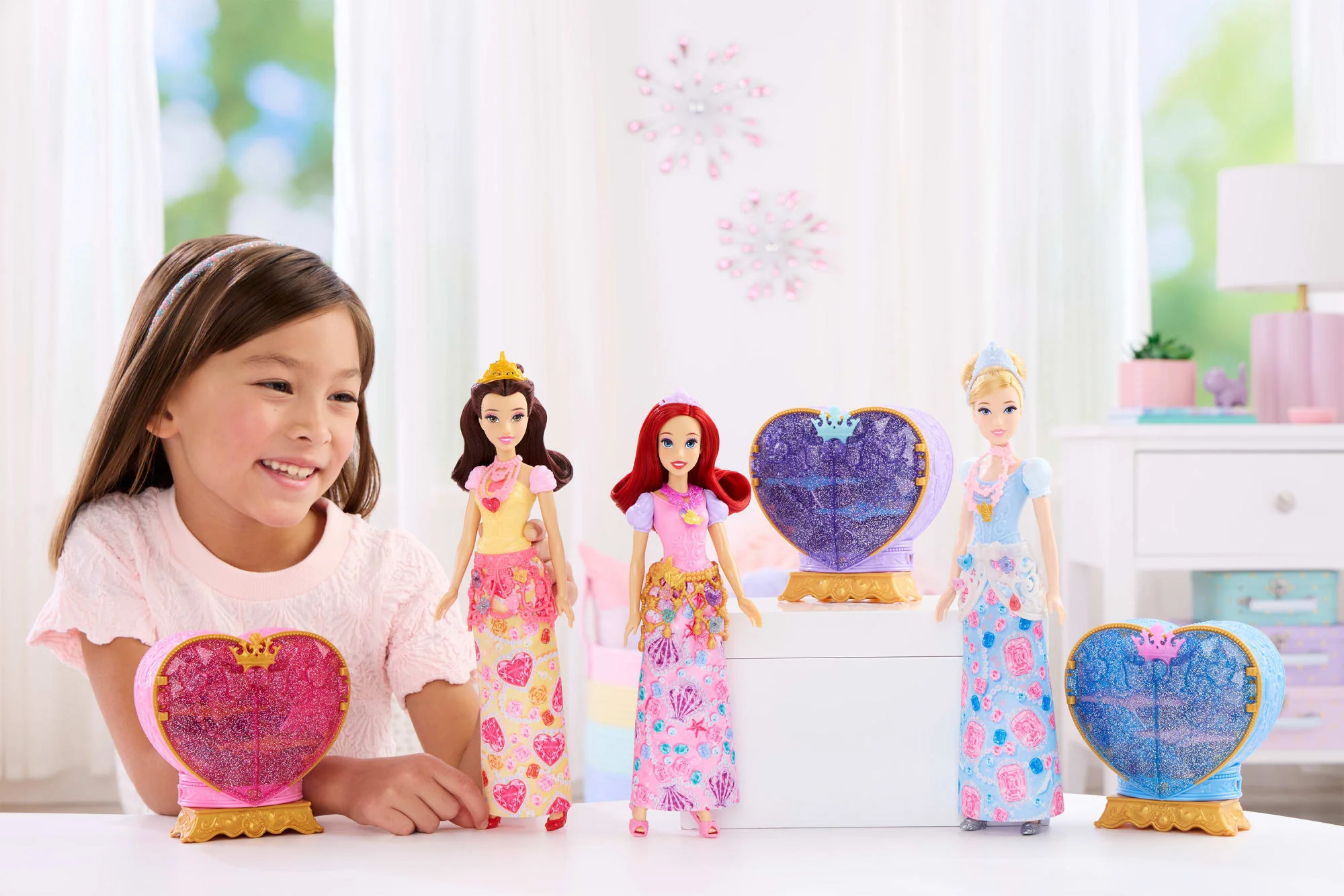 Disney Poupée Princesses Jewel Reveal Belle - Image 2