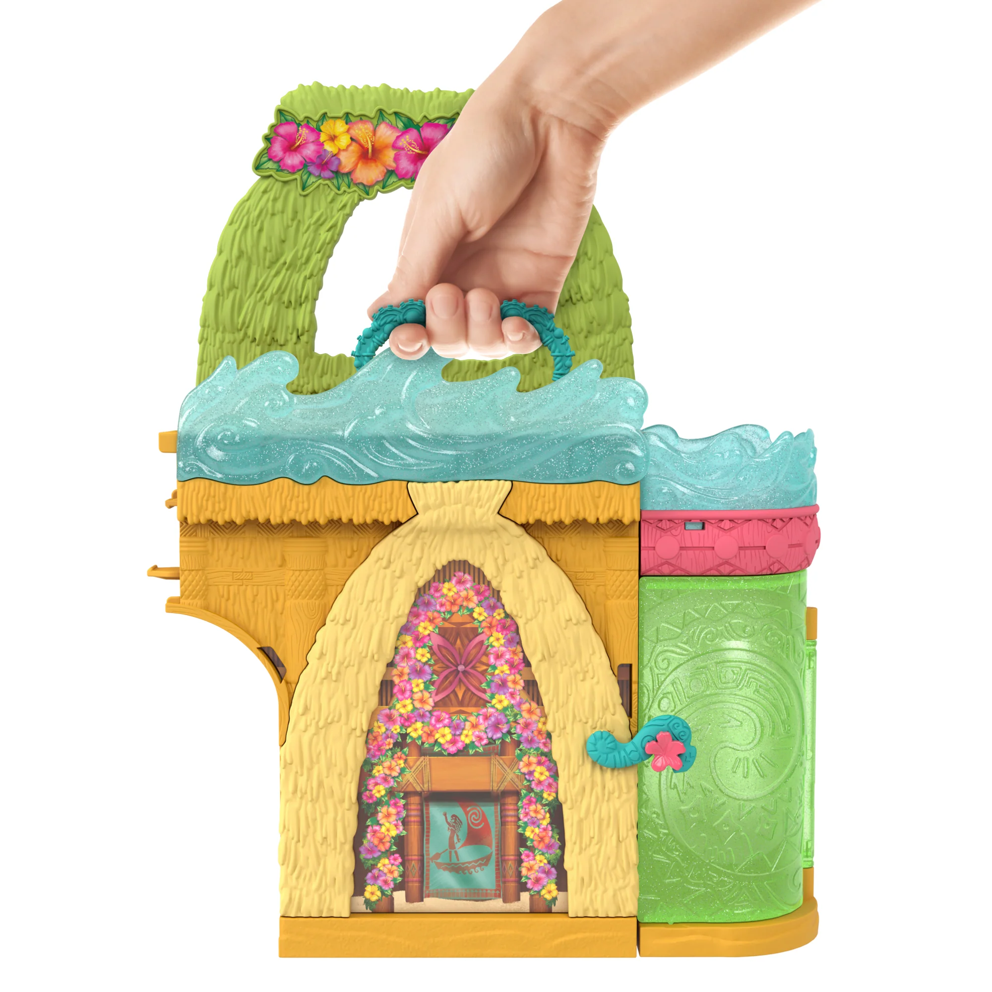 Disney Princesa Conjunto de Brinquedo Castelo Moana Empilhável - Image 3