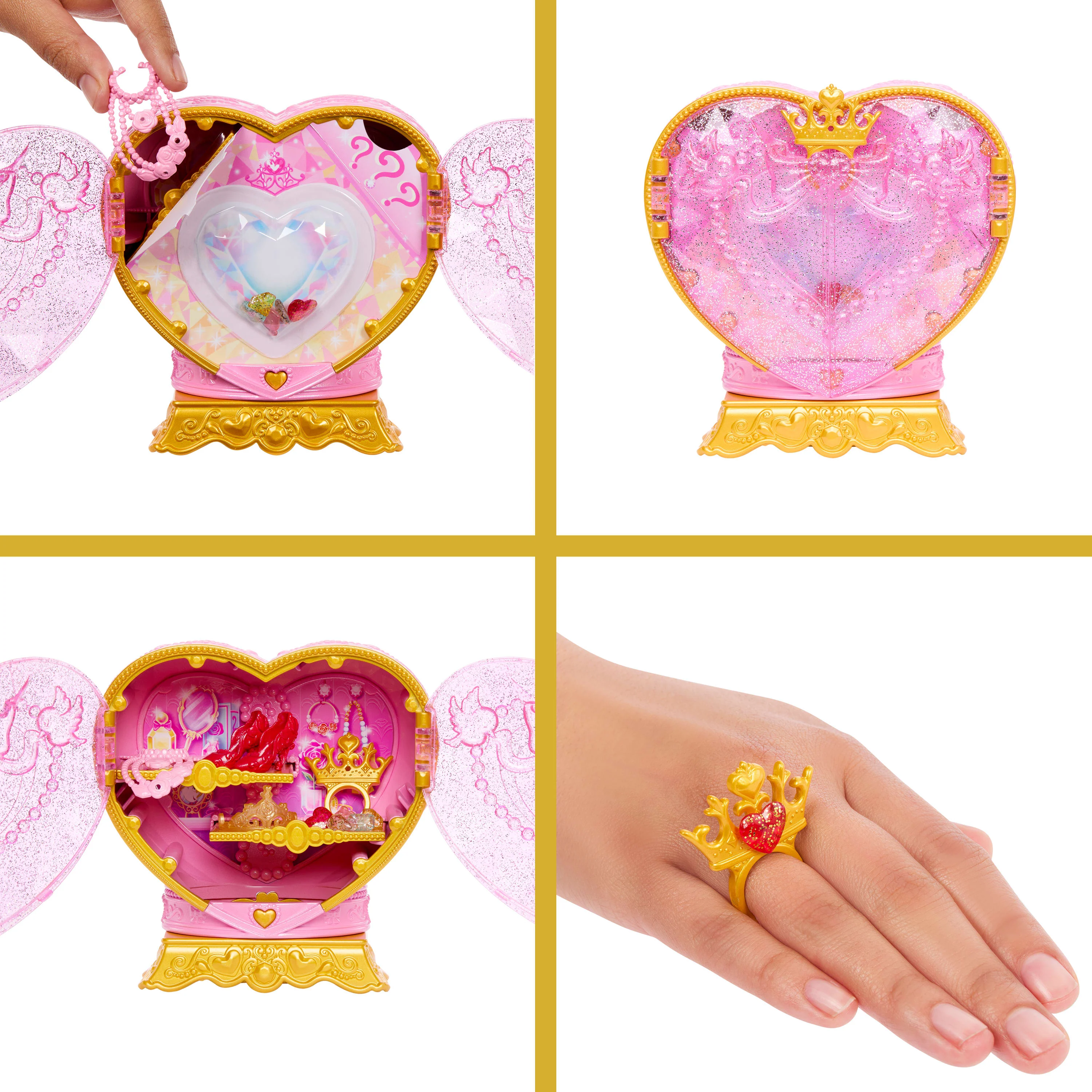Disney Princesa Fashion Dolls Boneca Reveal Bela - Image 4